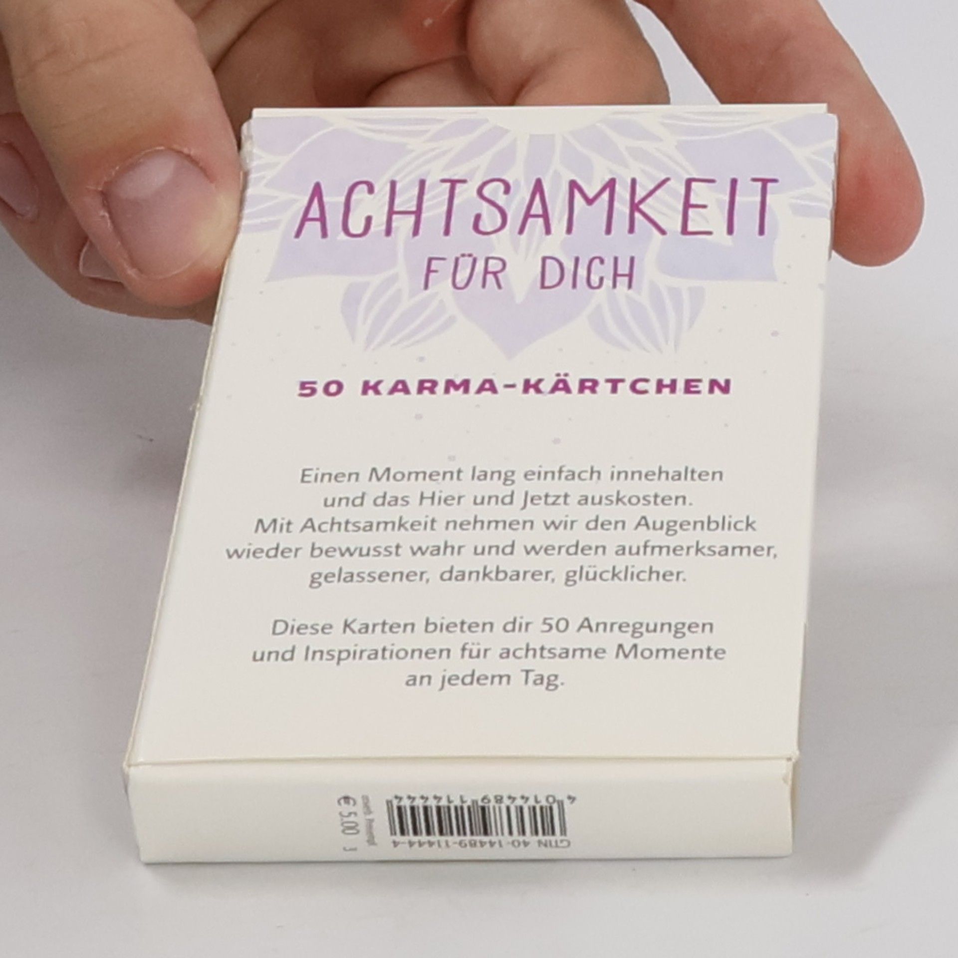 Autorenkollektiv Achtsamkeit für dich. 50 Karma Kärtchen