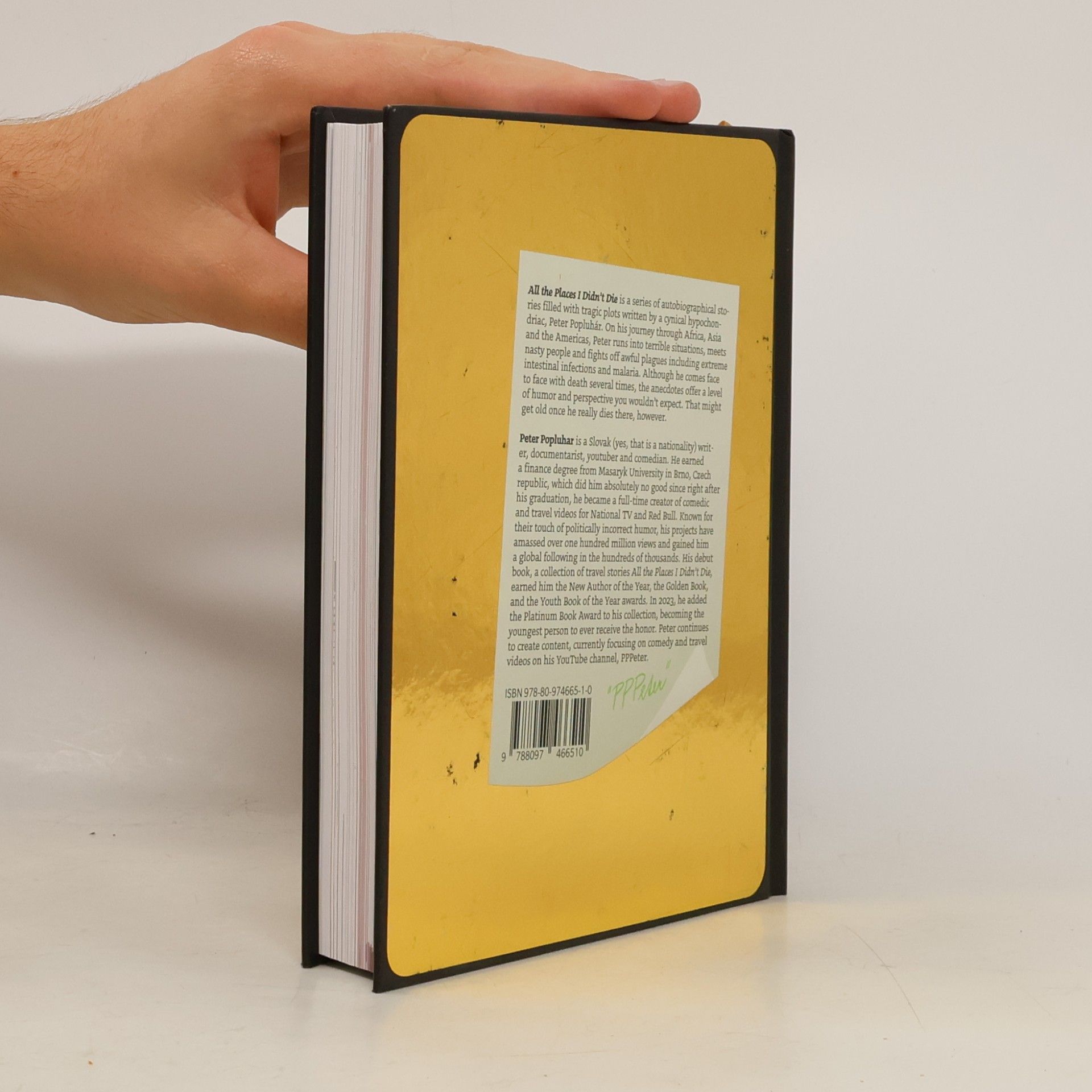 Peter Popluhár All the Places I Didn't Die