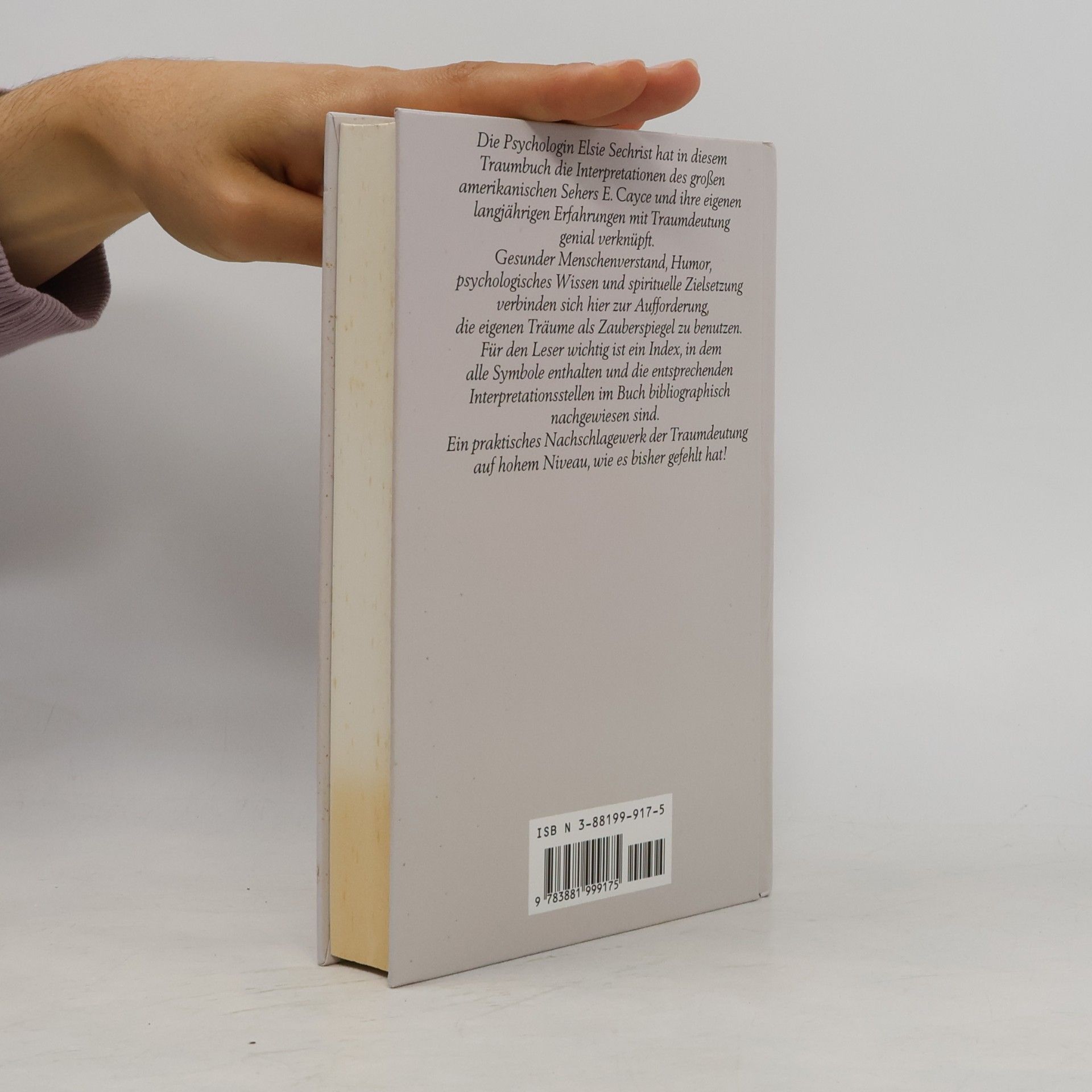 Elsie Sechrist Das grosse Traumbuch