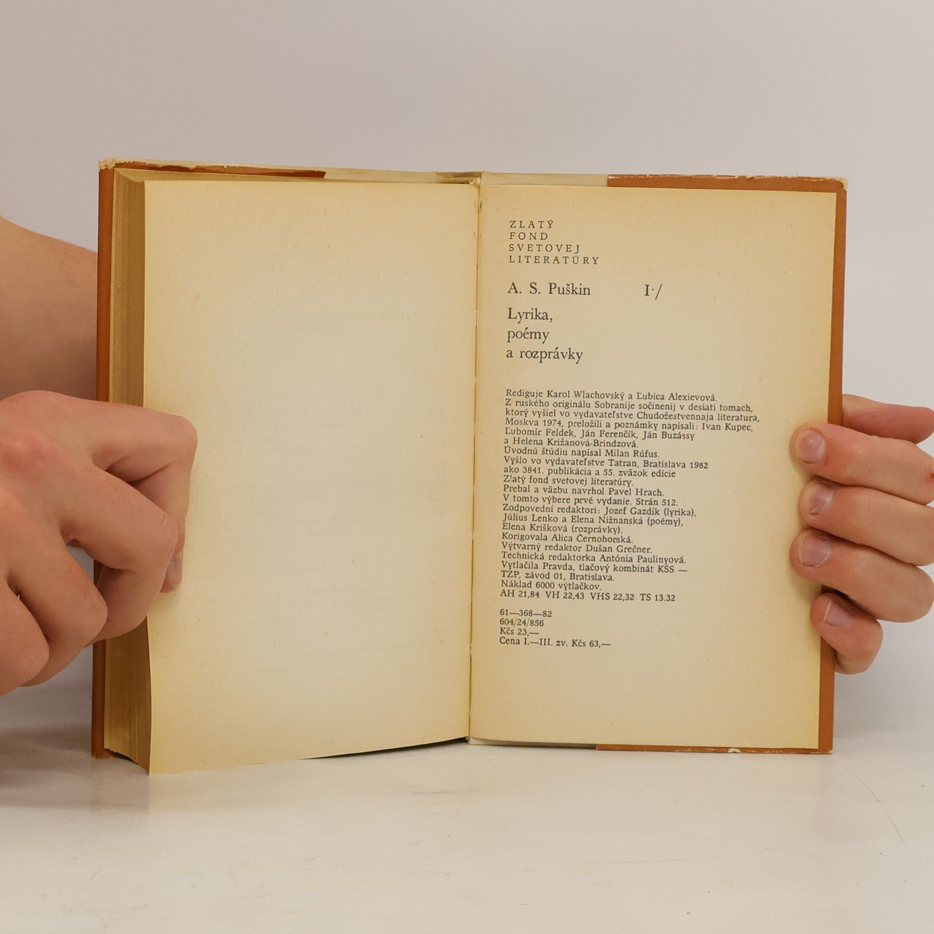 Alexander Pushkin Lyrika, poémy a rozprávky