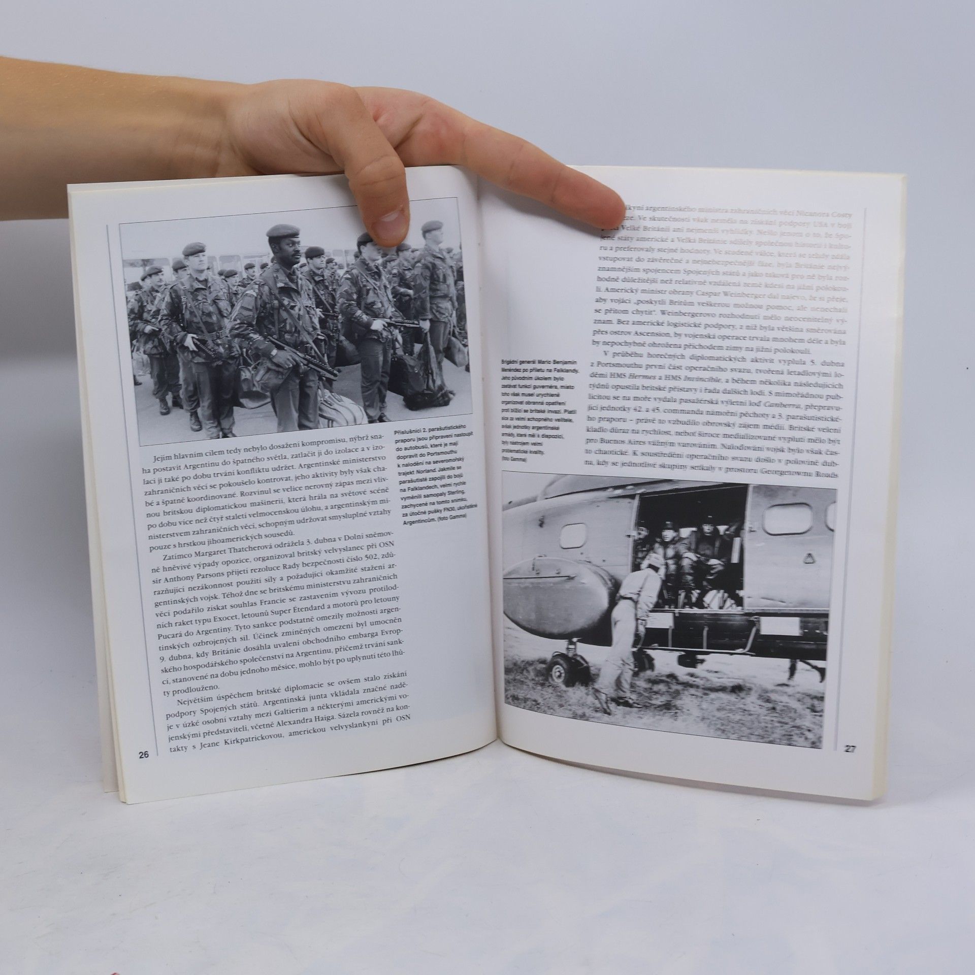 Autorenkollektiv Velké bitvy historie 16. Válka o Falklandy 1982