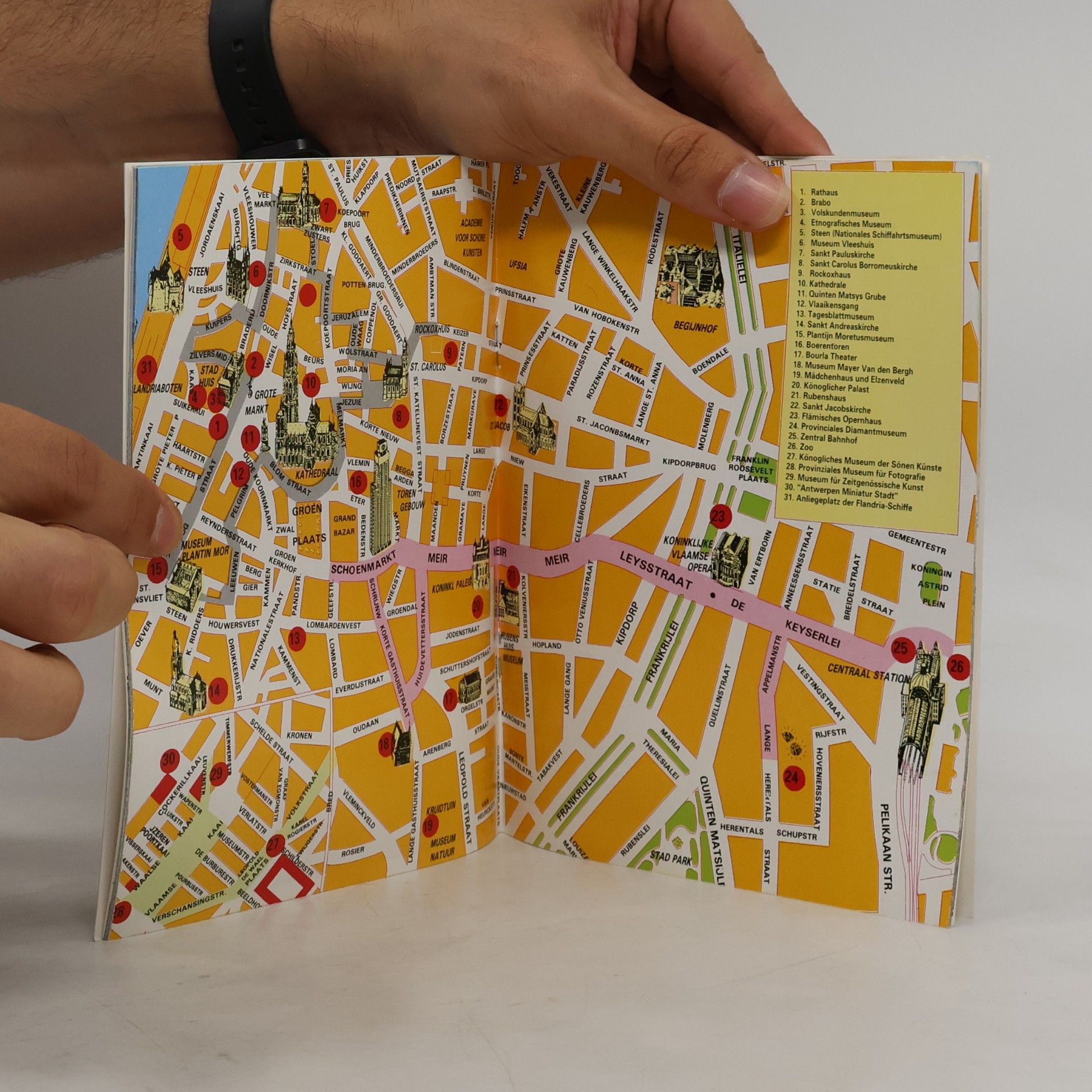 Piet Kimzeke Antwerpen zu Fuss