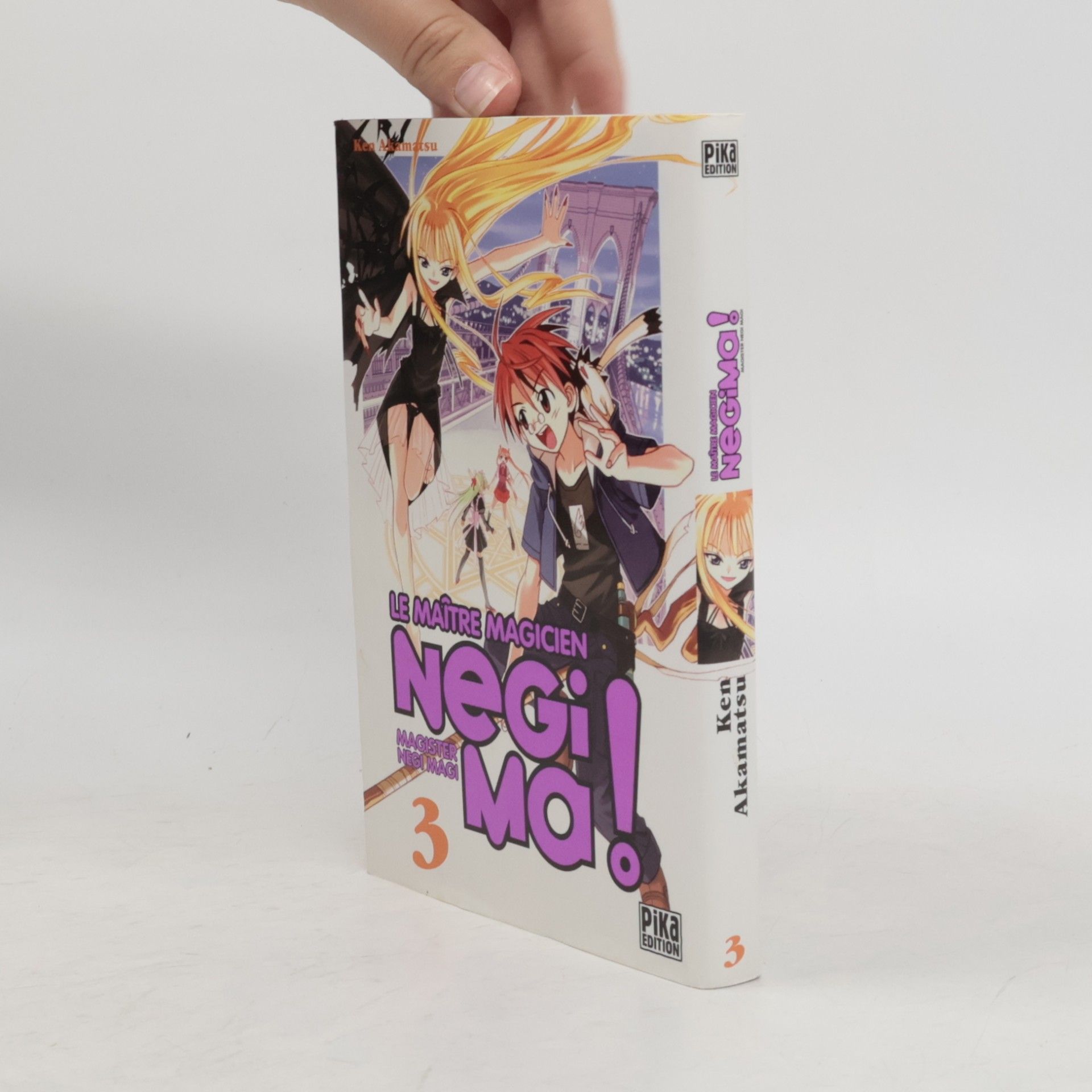 Ken Akamatsu Le Maître magicien Negima!