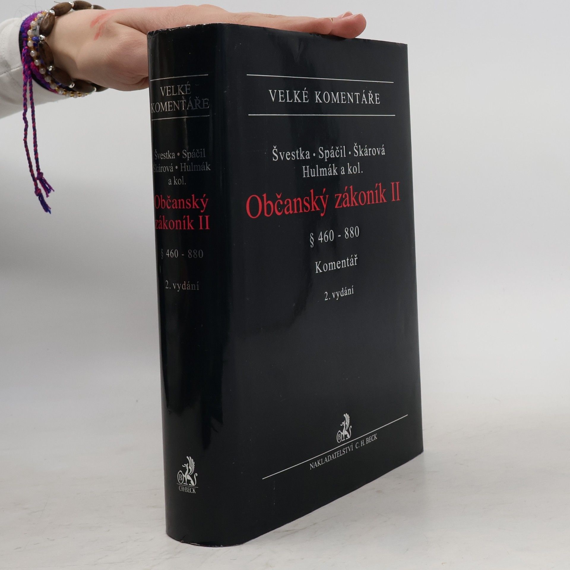 Občanský zákoník II. : komentář, 2. vydání § 460-880