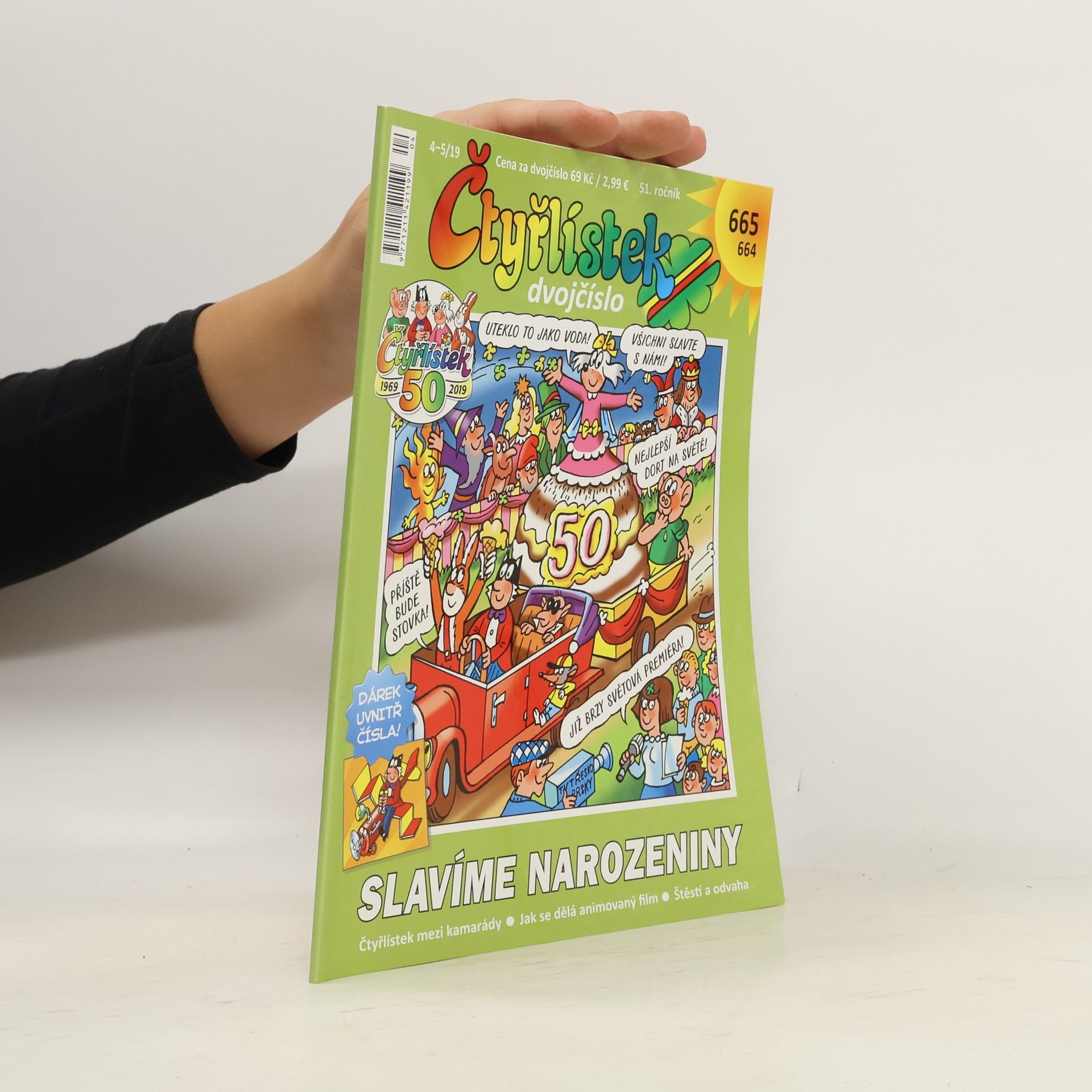 Various authors Čtyřlístek 664/665, 4-5/2019.