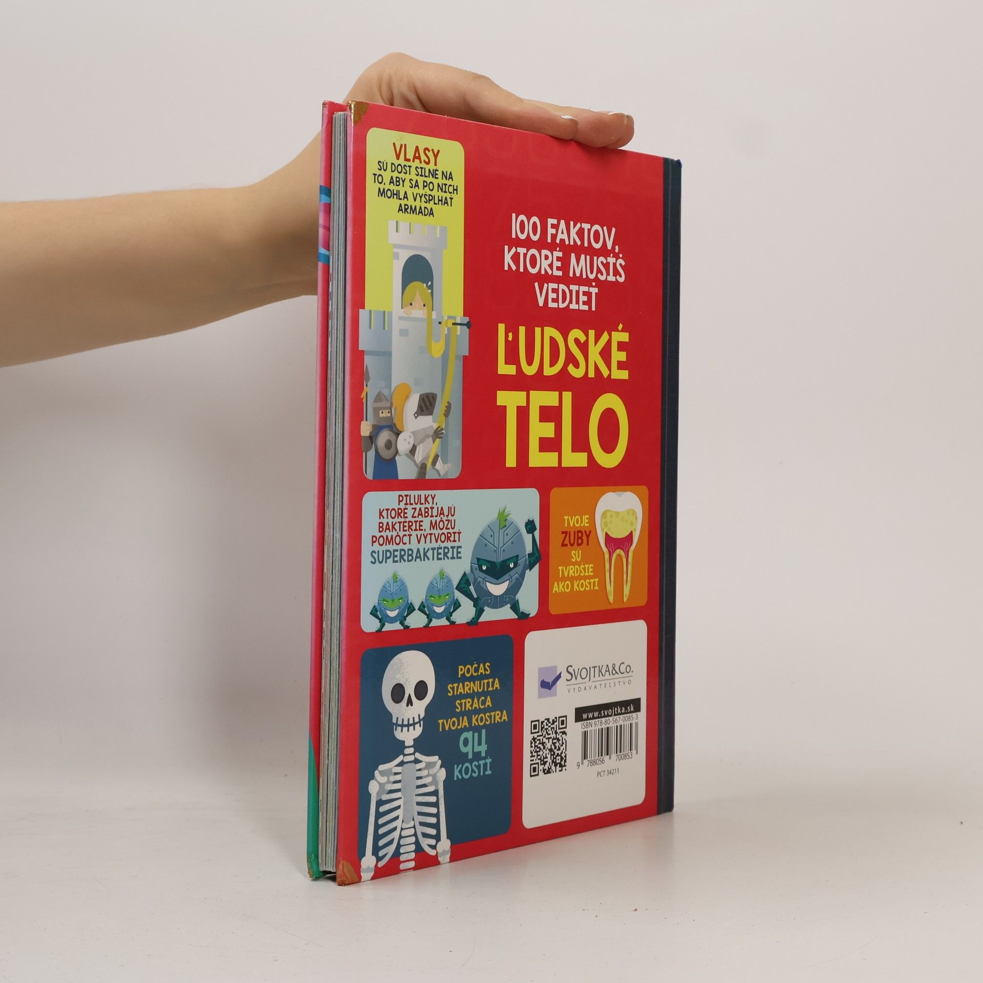 Autorenkollektiv 100 faktov, ktoré musíš vedieť : Ľudské telo