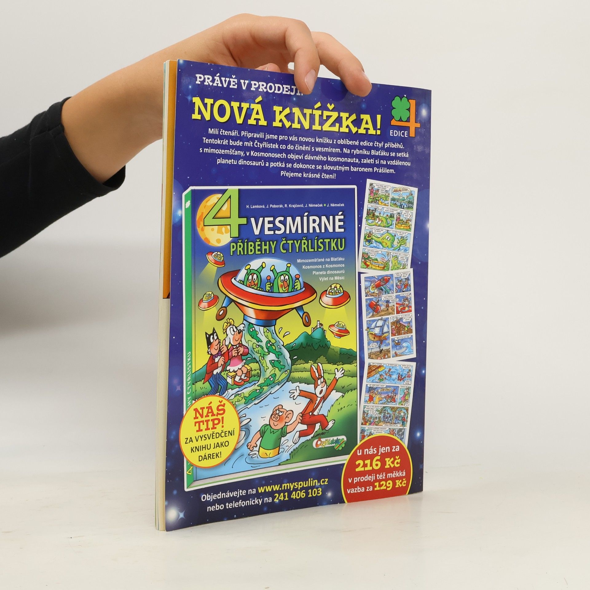 Kolektiv autorů Čtyřlístek dvojčíslo 649-650, 9-10/2018