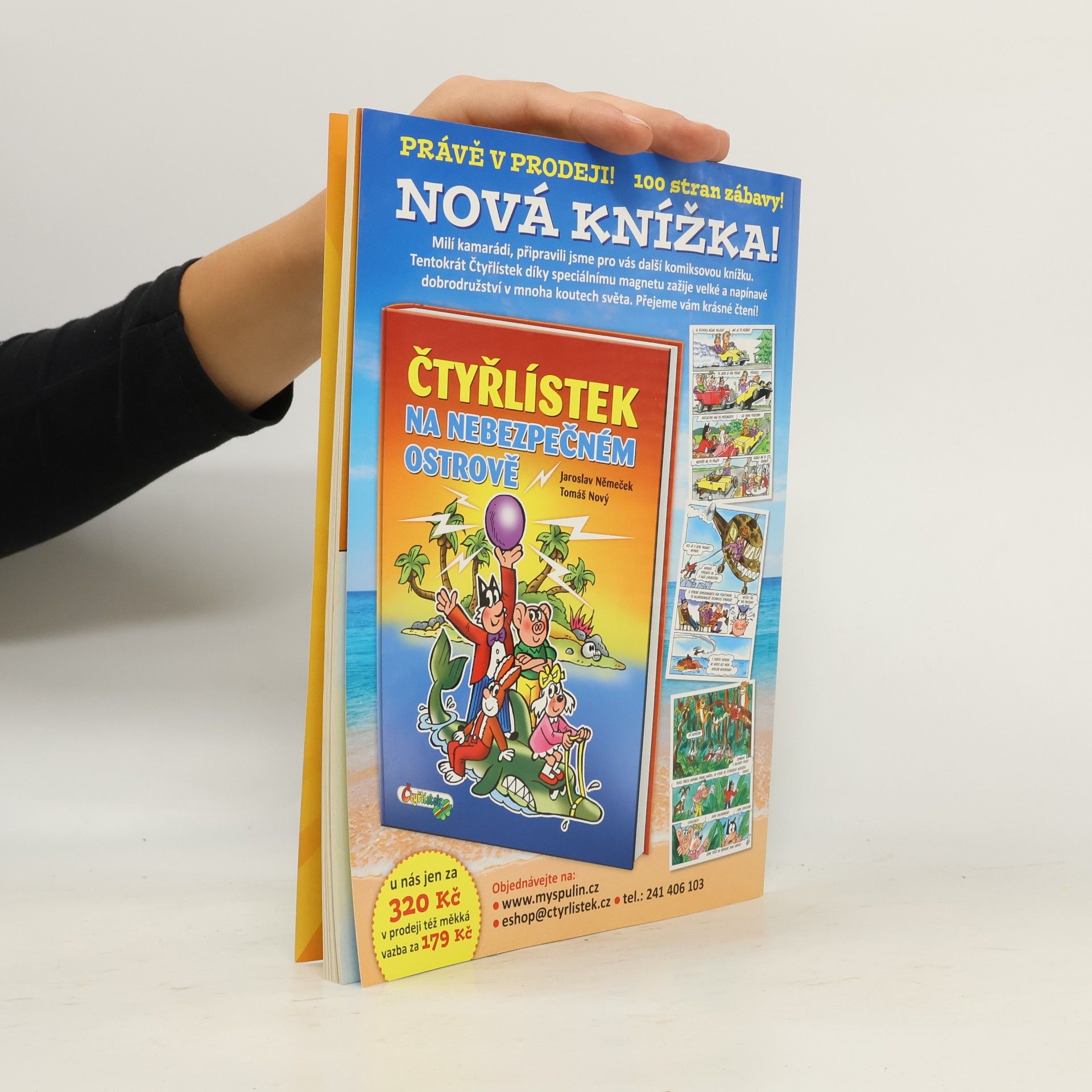 Kolektiv autorů Čtyřlístek dvojčíslo 645/644. Na Africké stopě