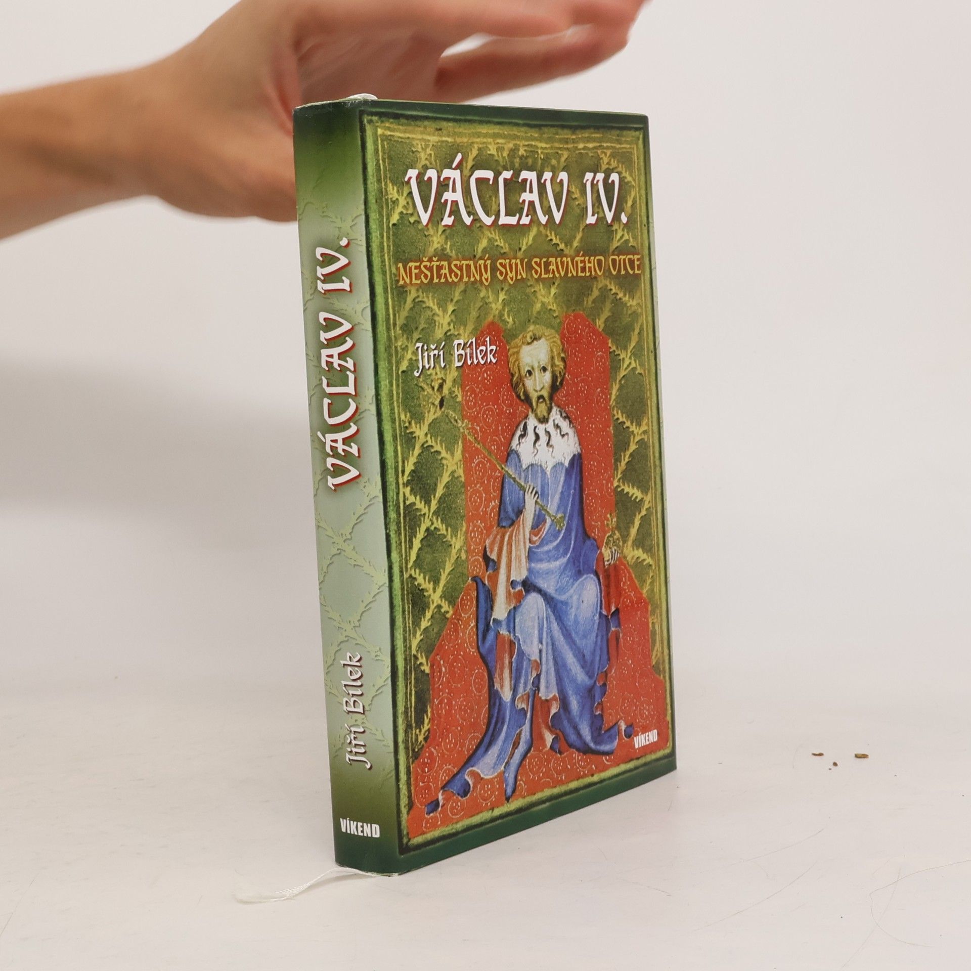 Jiří Bílek Václav IV. - Nešťastný syn slavného otce