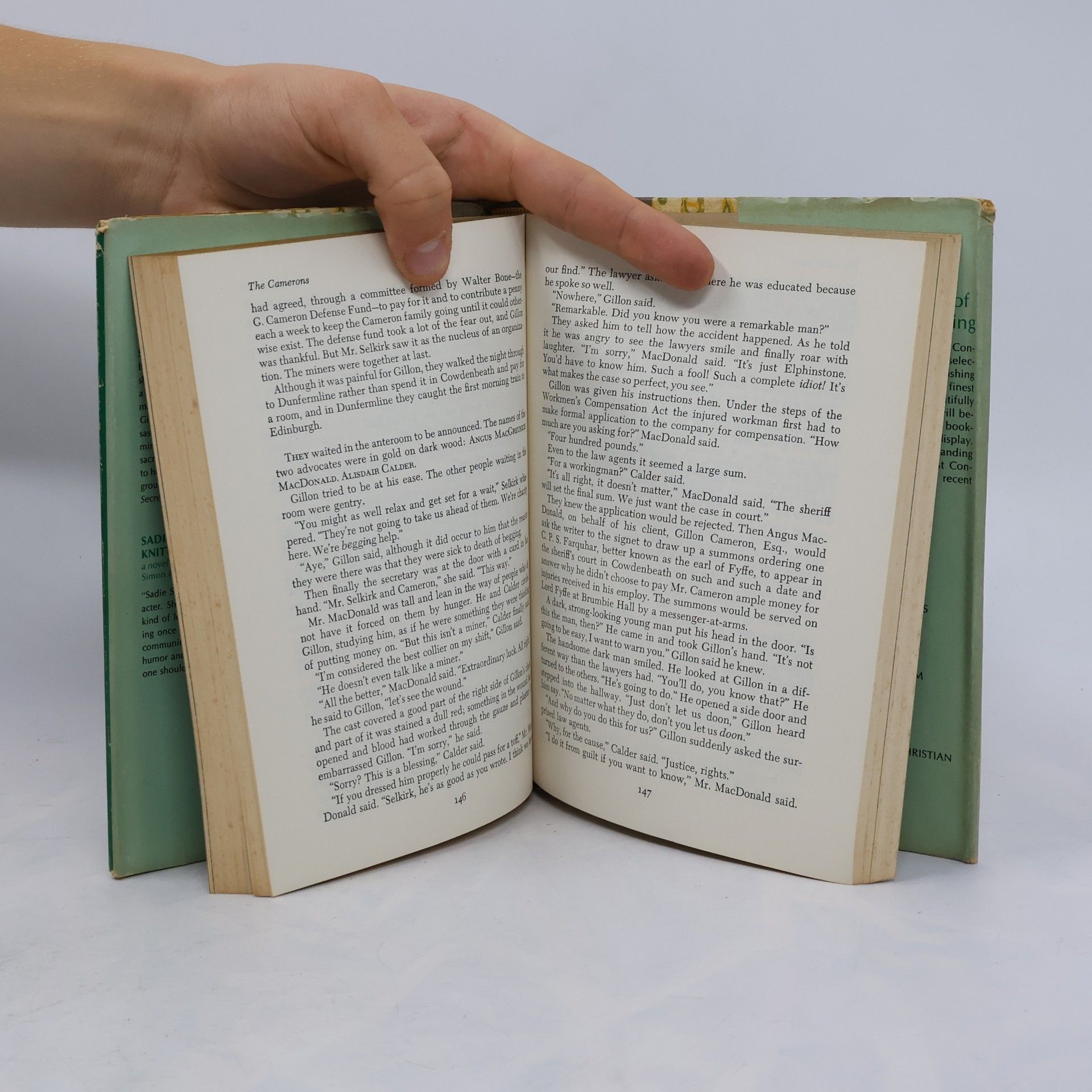 Robert Crichton Best Sellers From Reader's Digest Condensed Books. The Camerons. Sadie Shapiro's Knitting Book