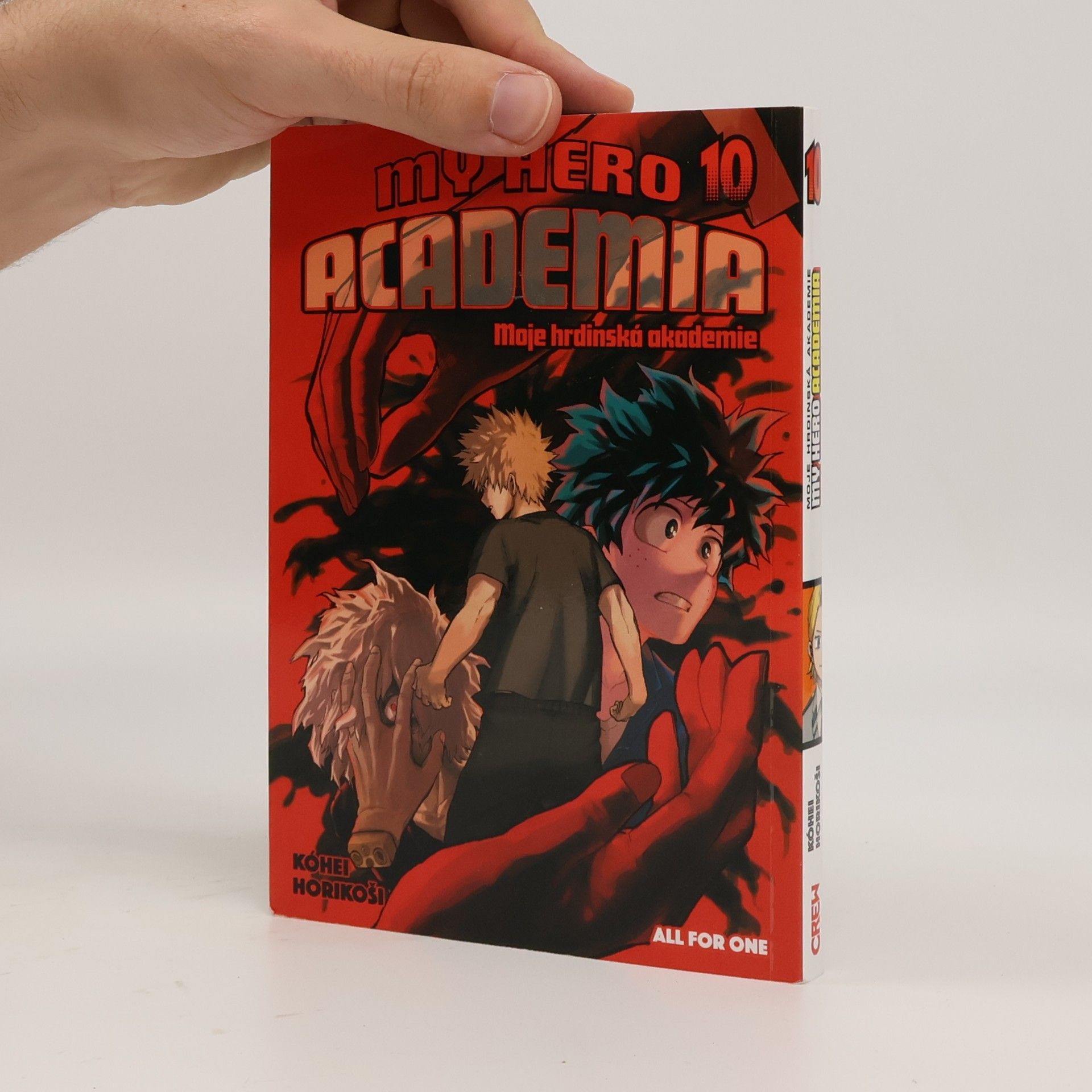 Kōhei Horikoshi My Hero Academia. Moje hrdinská akademie 10. All for One