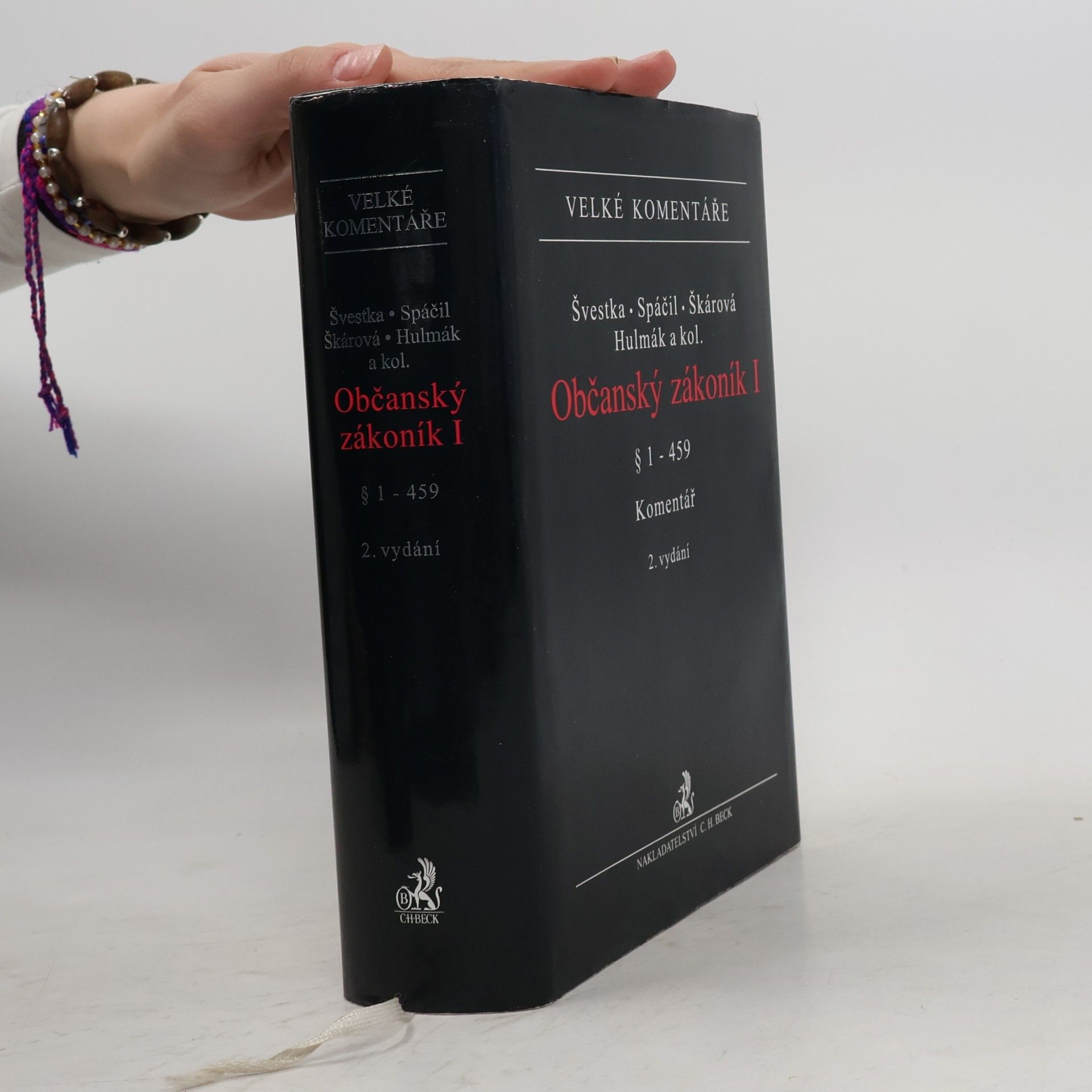 Jiří Švestka Občanský zákoník I. : komentář, 2. vydání § 1- 459