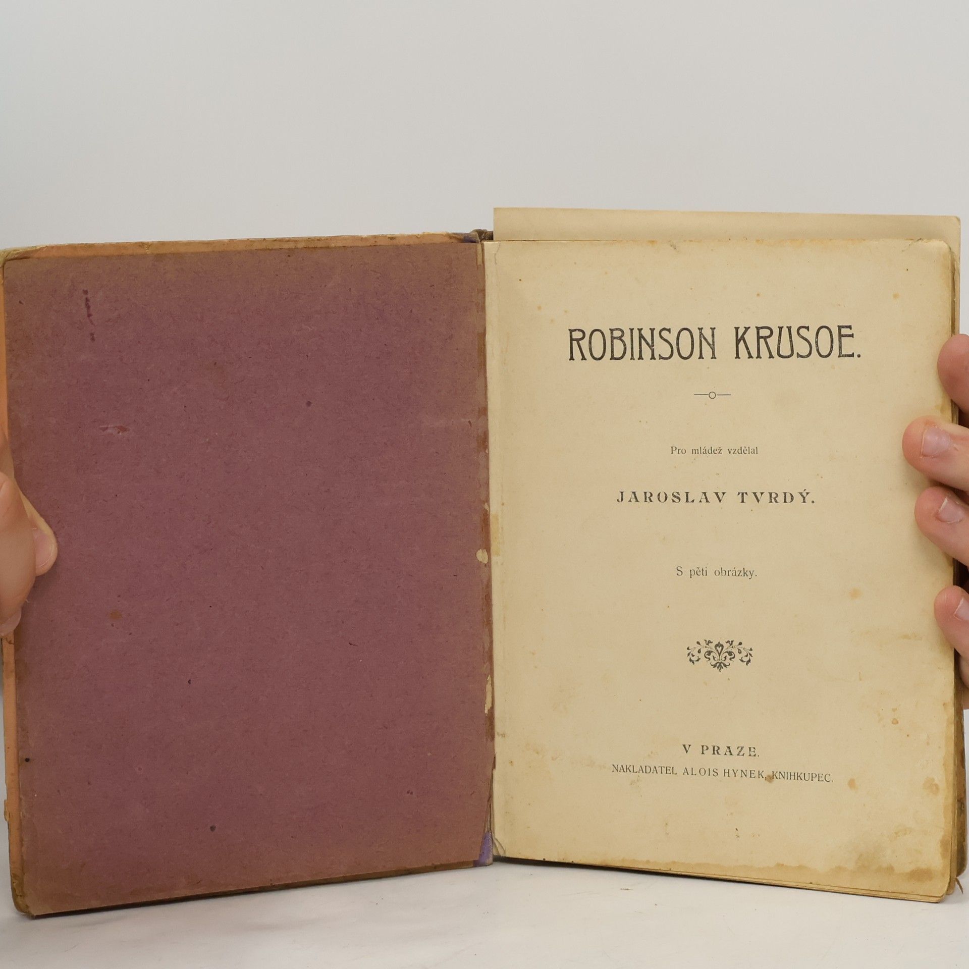 Jaroslav Tvrdý Robinson Krusoe