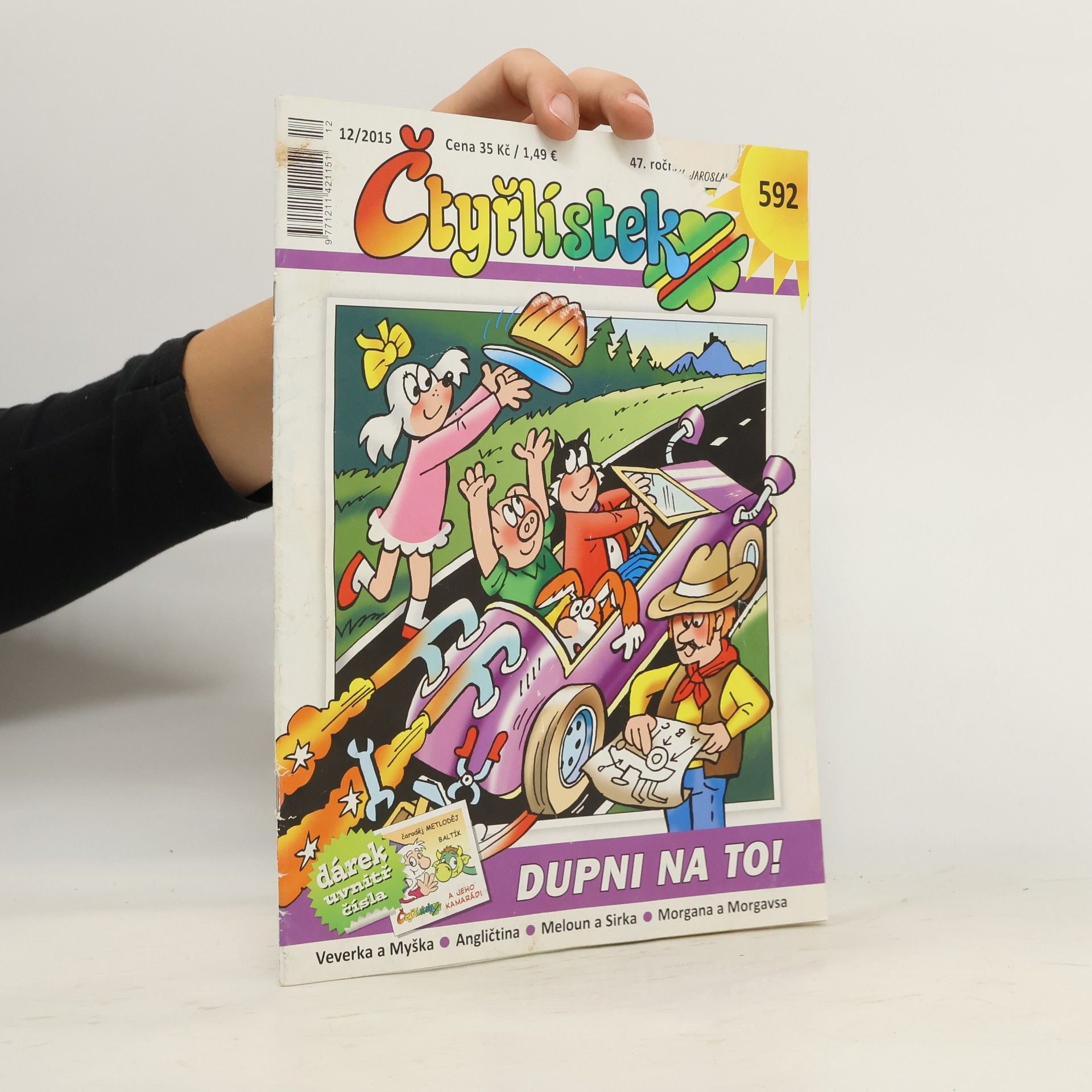 Various authors Čtyřlístek 592, 12/2015. Dupni na to!