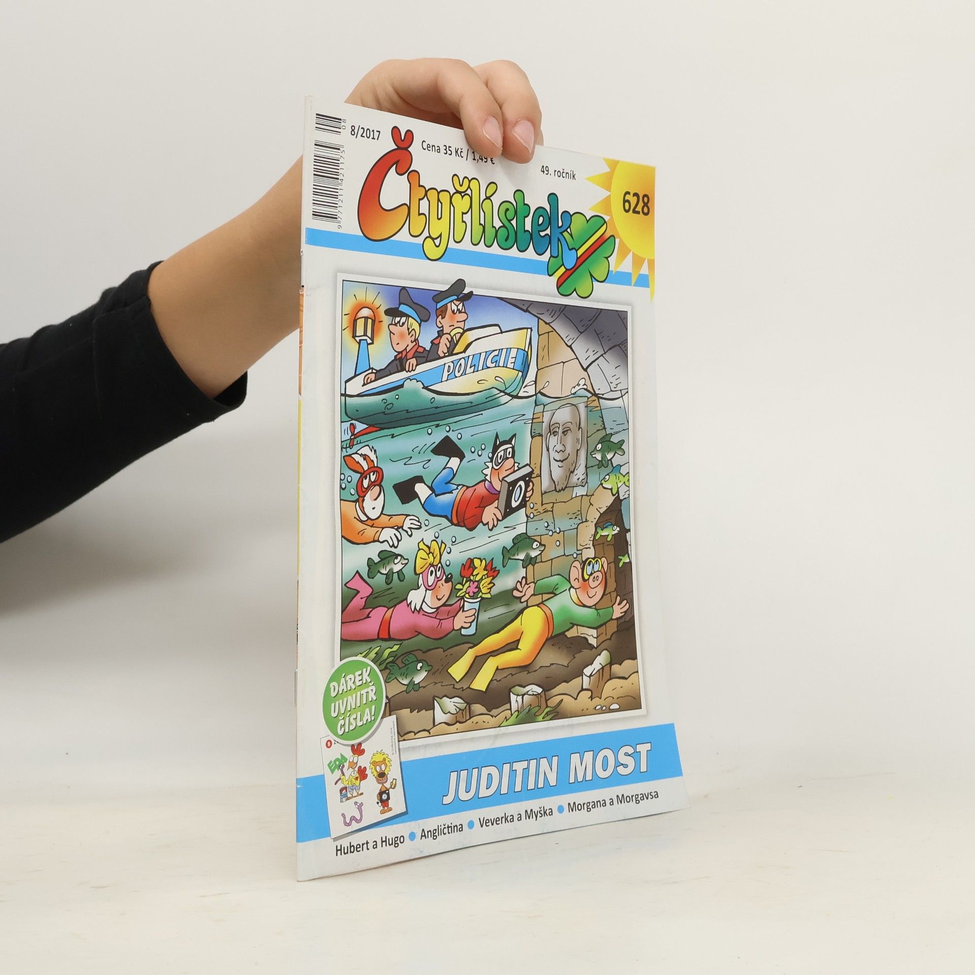 Various authors Čtyřlístek 8/2017. 628. Juditin most