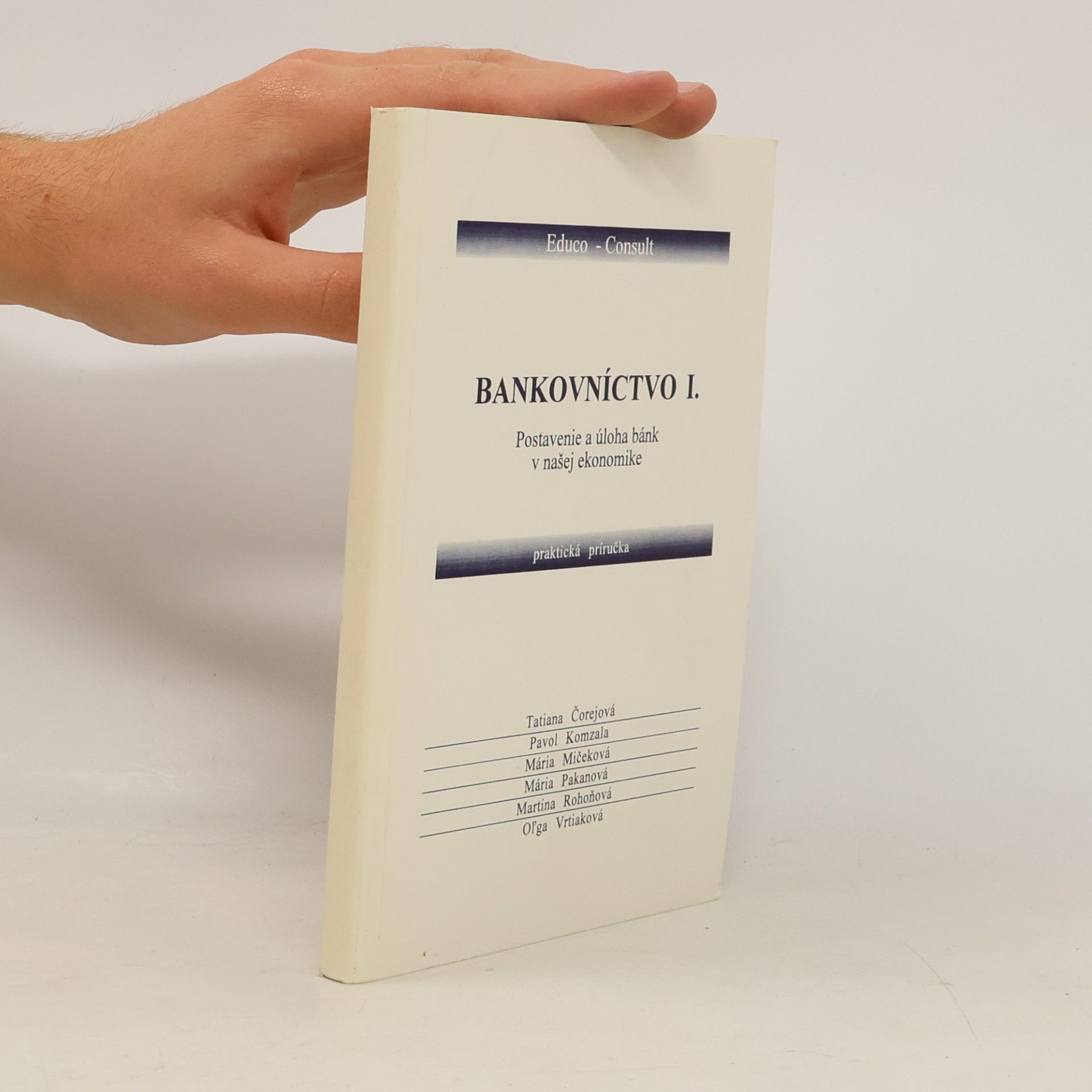 Bankovníctvo I.