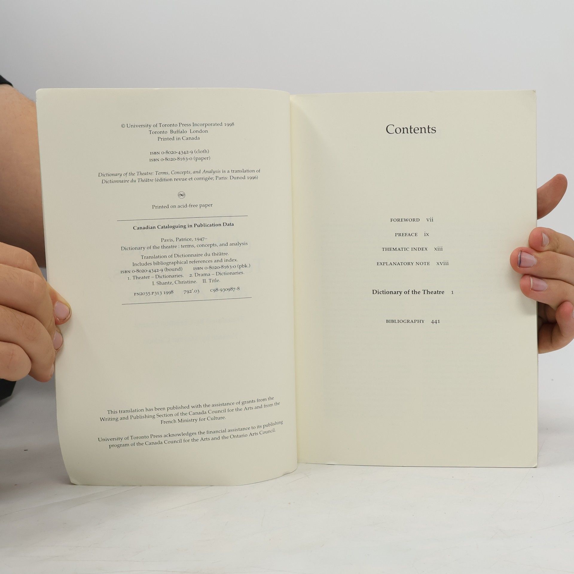 Patrice Pavis Dictionary of the Theatre