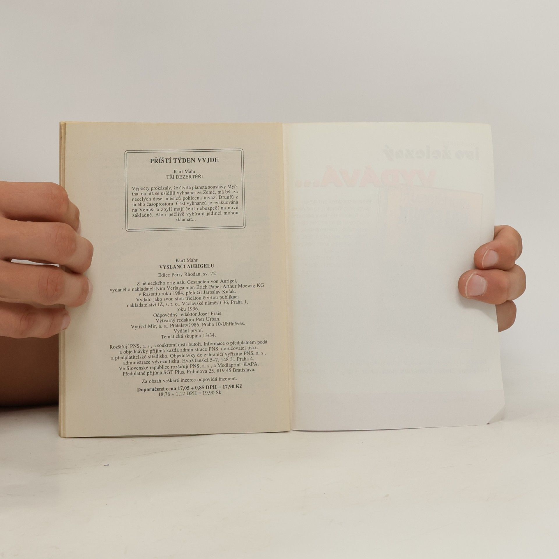 Autorenkollektiv Perry Rhodan 42/96. Vyslanci Aurigelu