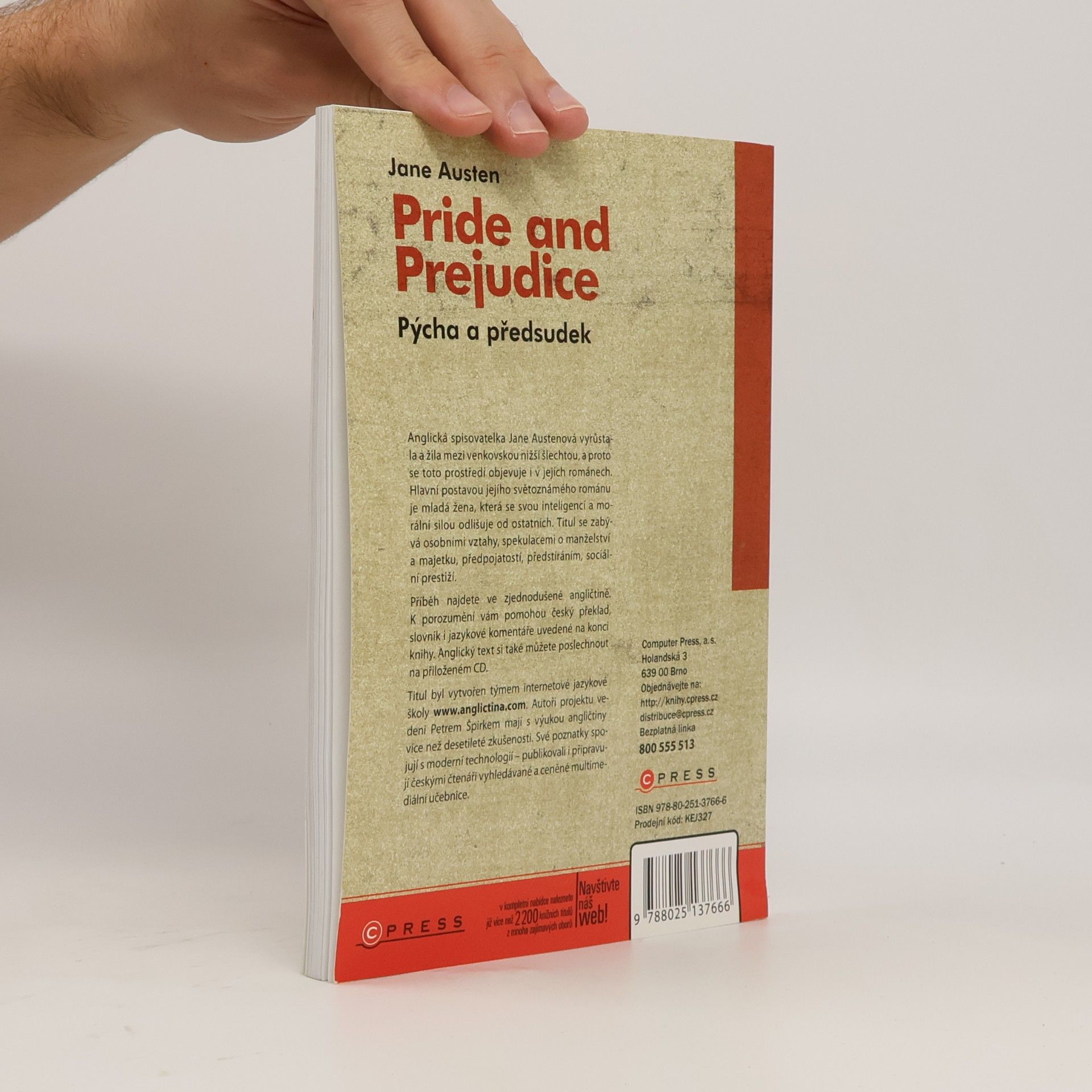 Jane Austen Pride and prejudice / Pýcha a předsudek