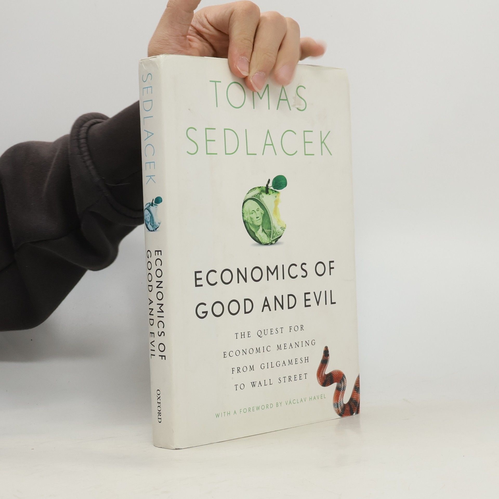 Tomáš Sedláček Economics of good and evil : the quest for economic meaning from Gilgamesh to Wall Street