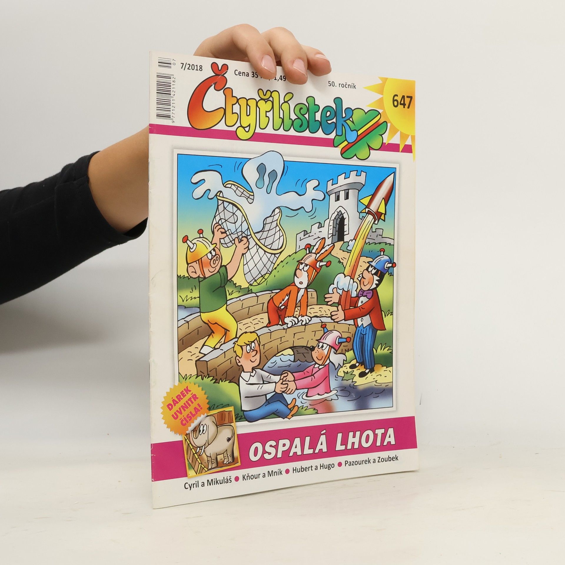 Various authors Čtyřlístek 647. 7/2018