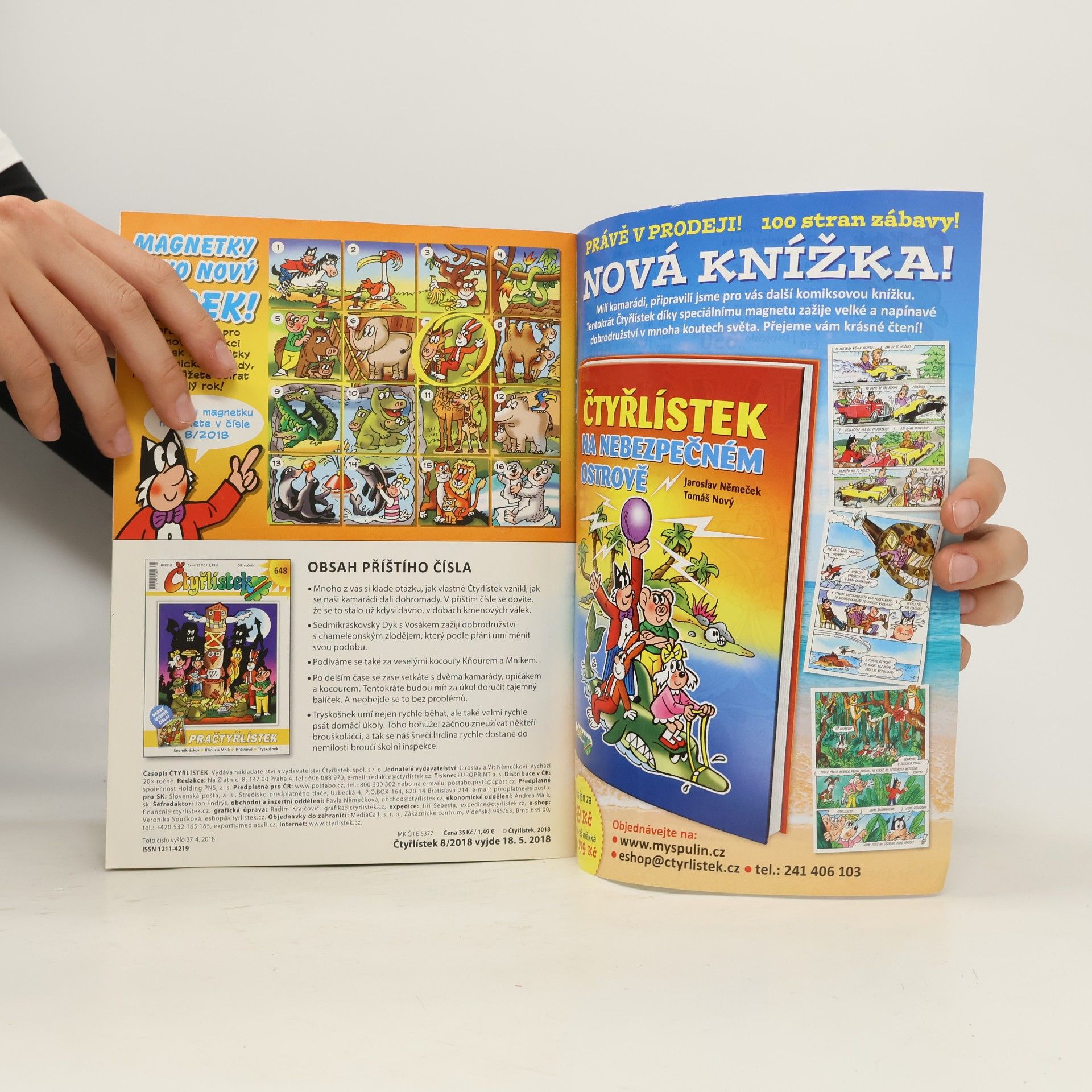 Various authors Čtyřlístek 647. 7/2018