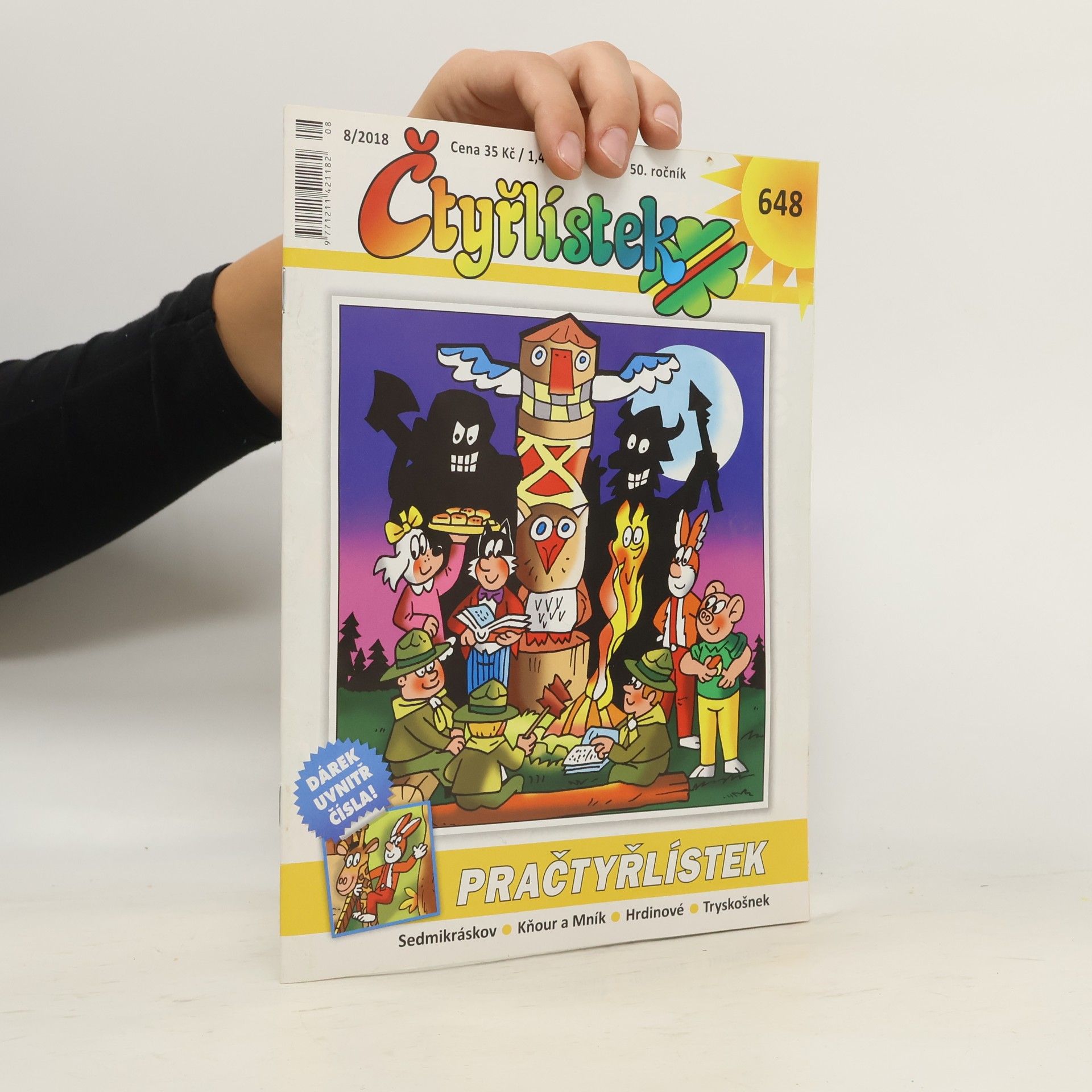 Various authors Čtyřlístek 648. 8/2018