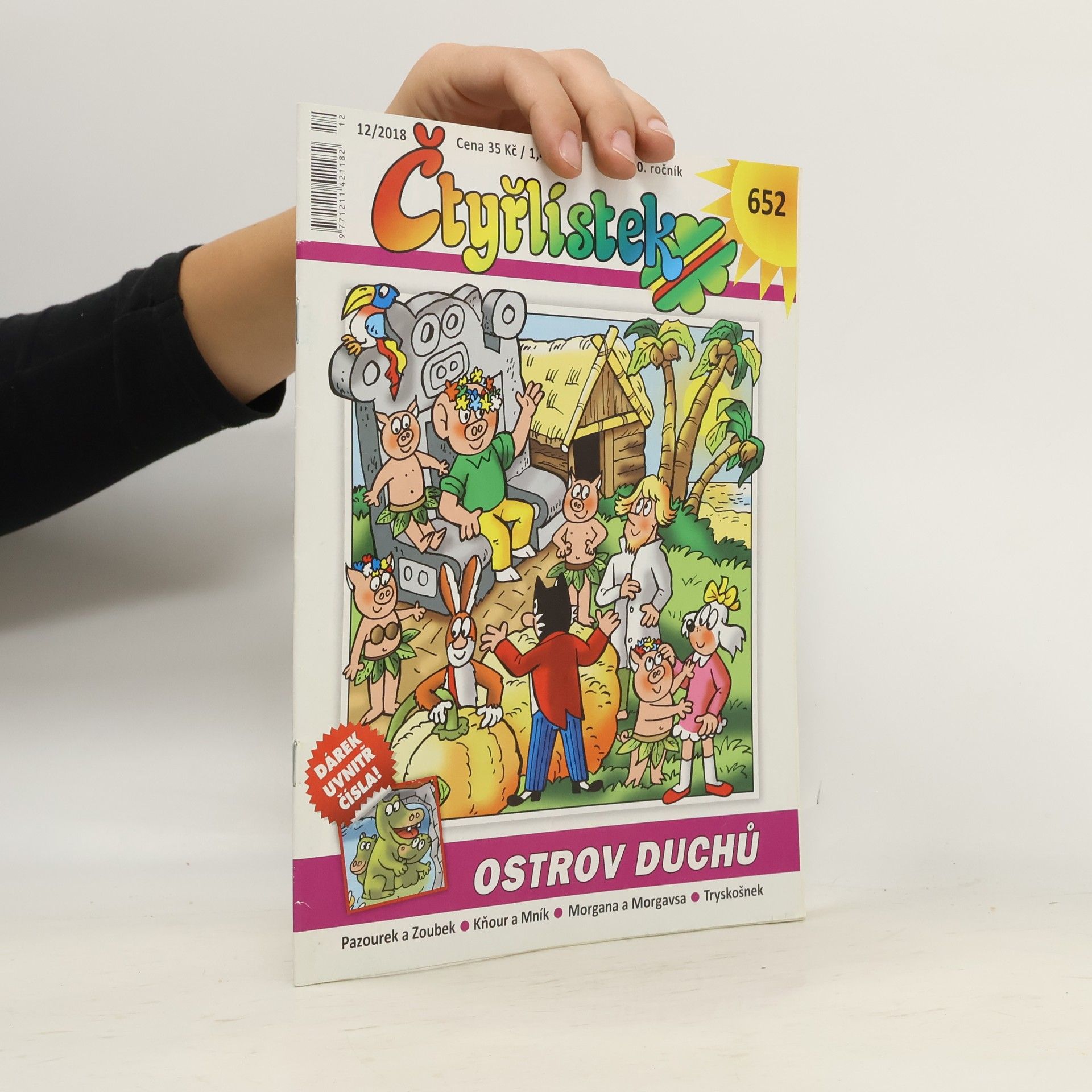 Various authors Čtyřlístek 652. 12/2018