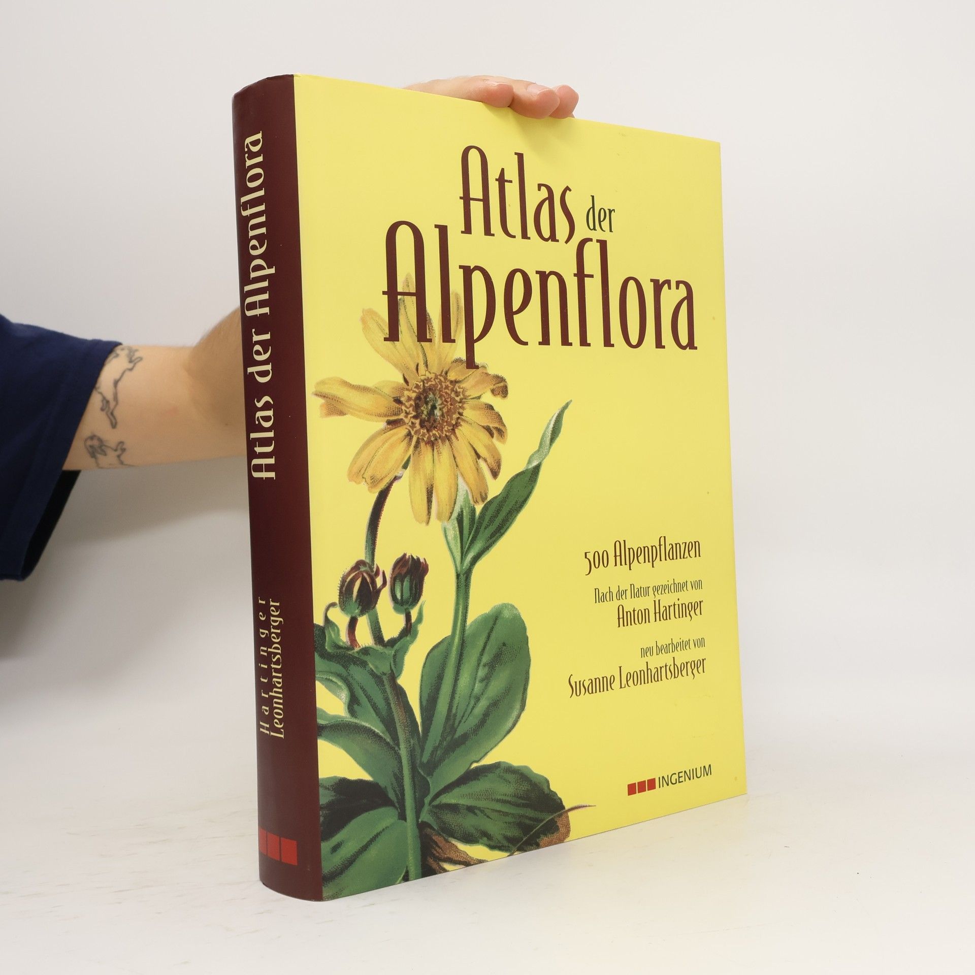 Anton Hartinger Atlas der Alpenflora