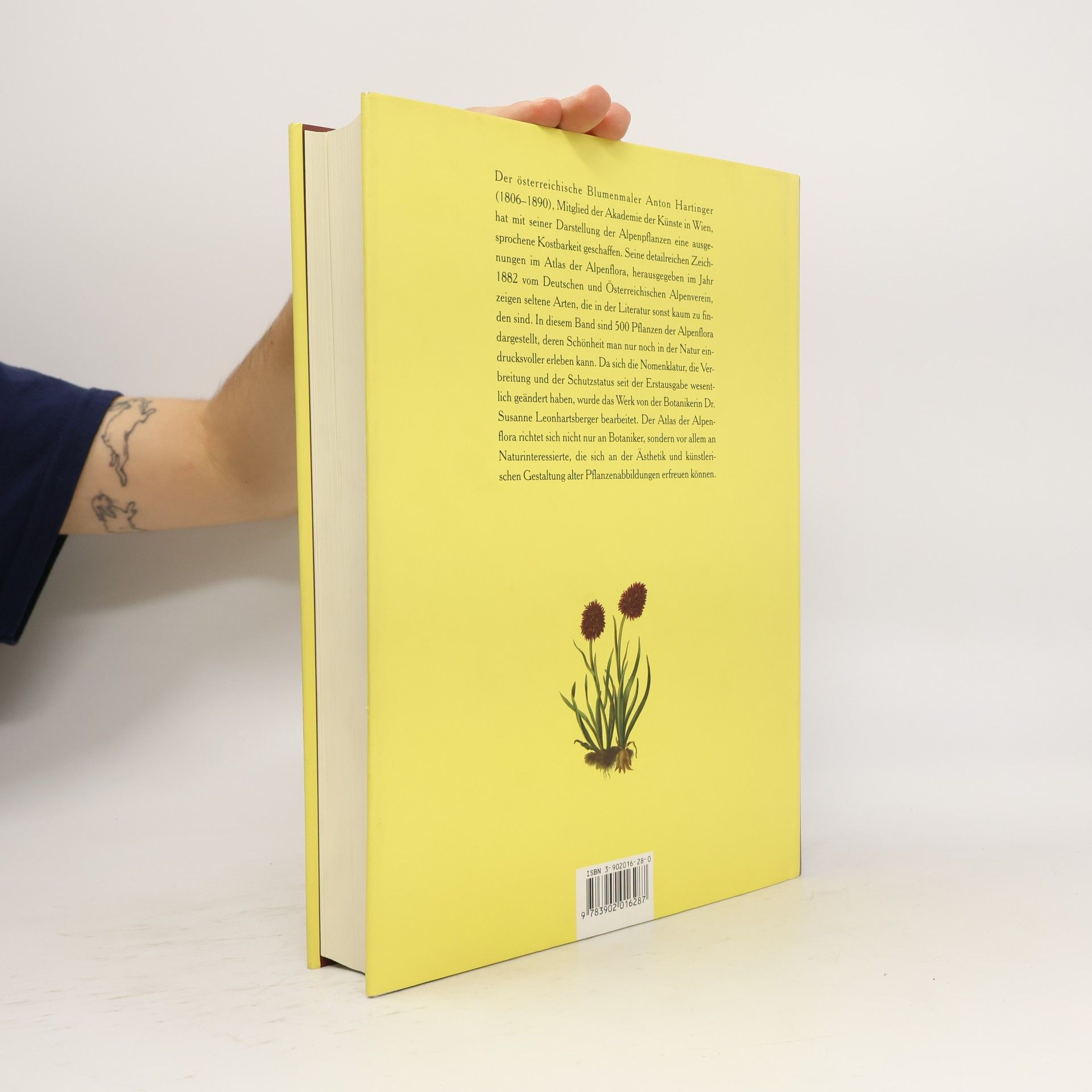 Anton Hartinger Atlas der Alpenflora