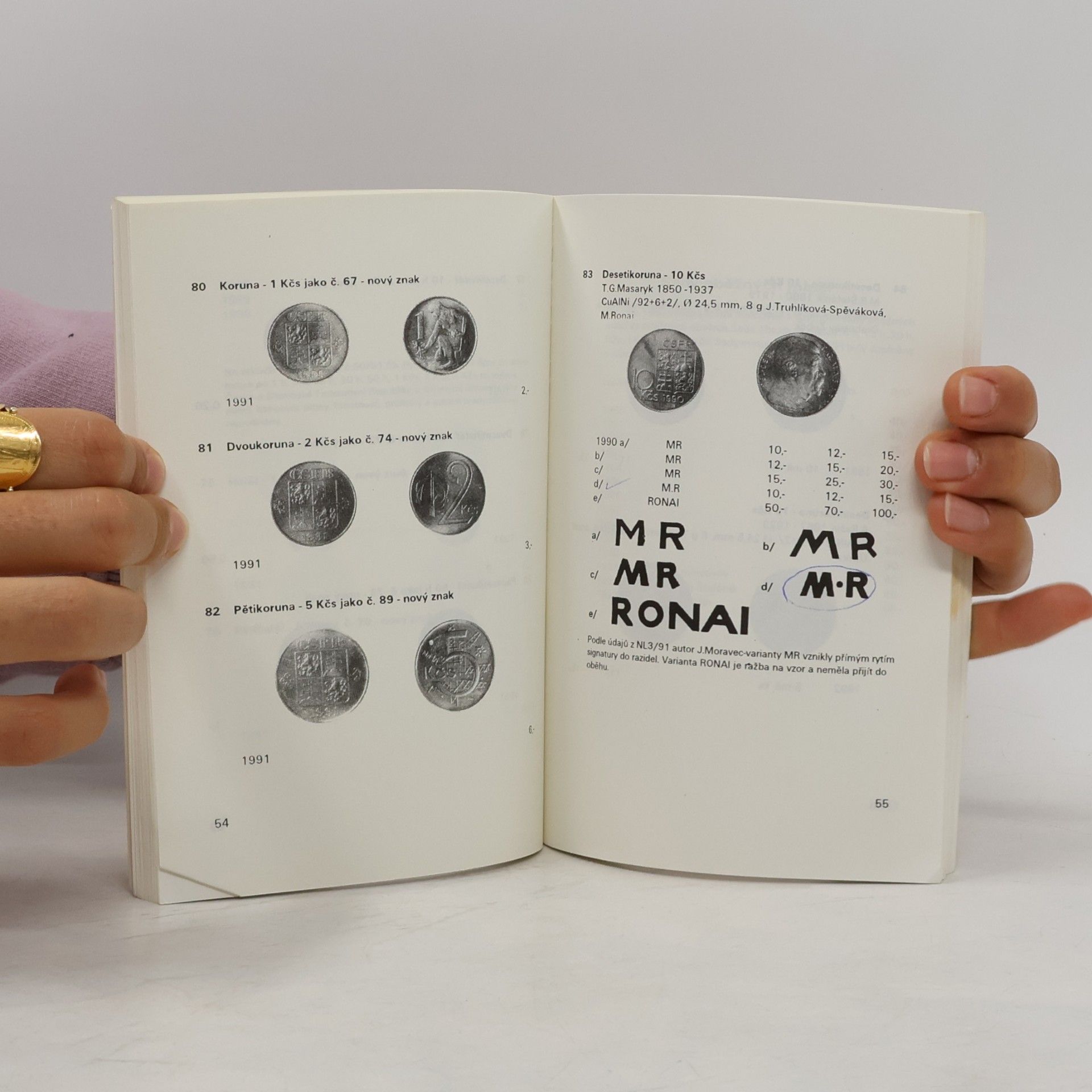 Auteurscollectief Československé mince 1918-1992