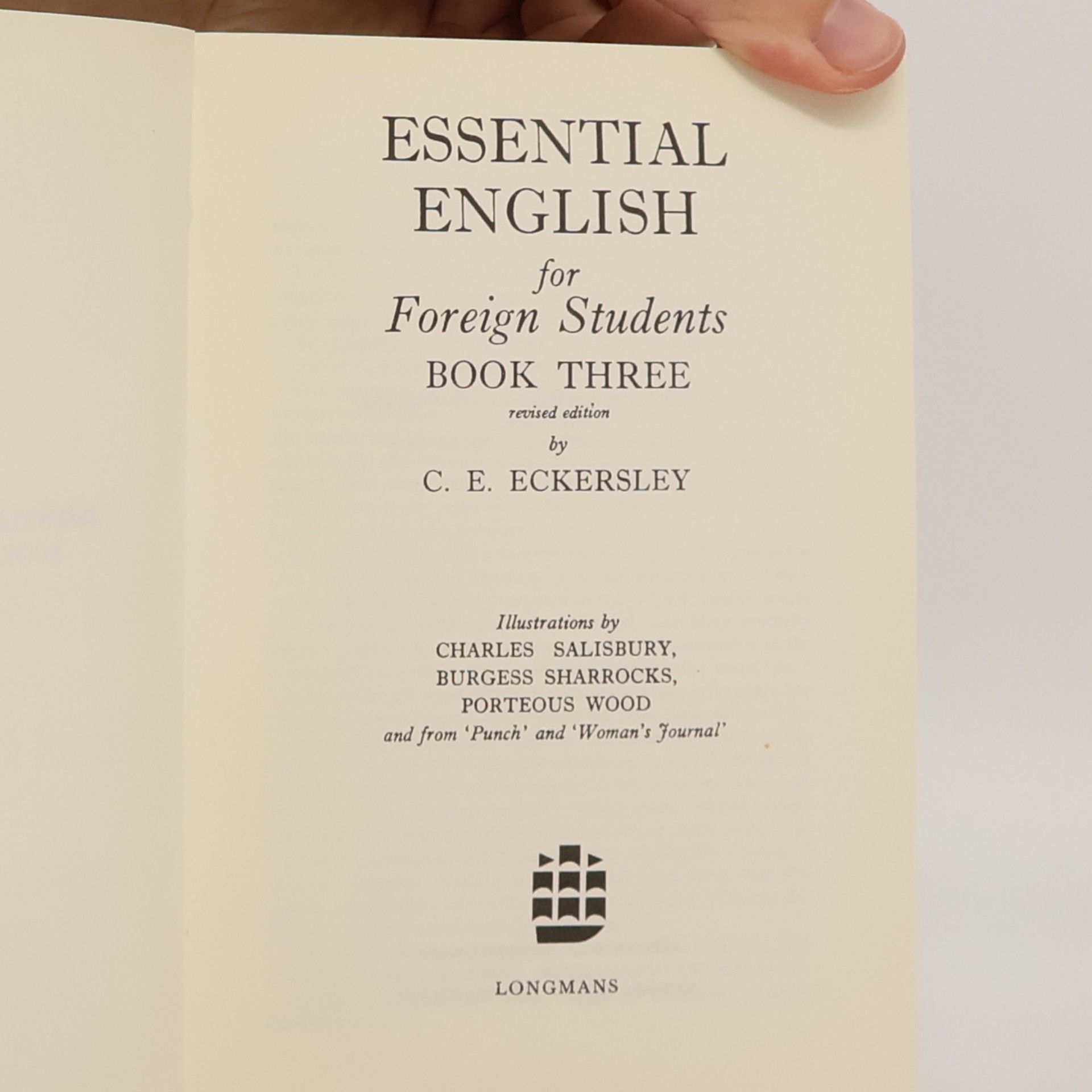 Charles Ewart Eckersley Essential English Book 3