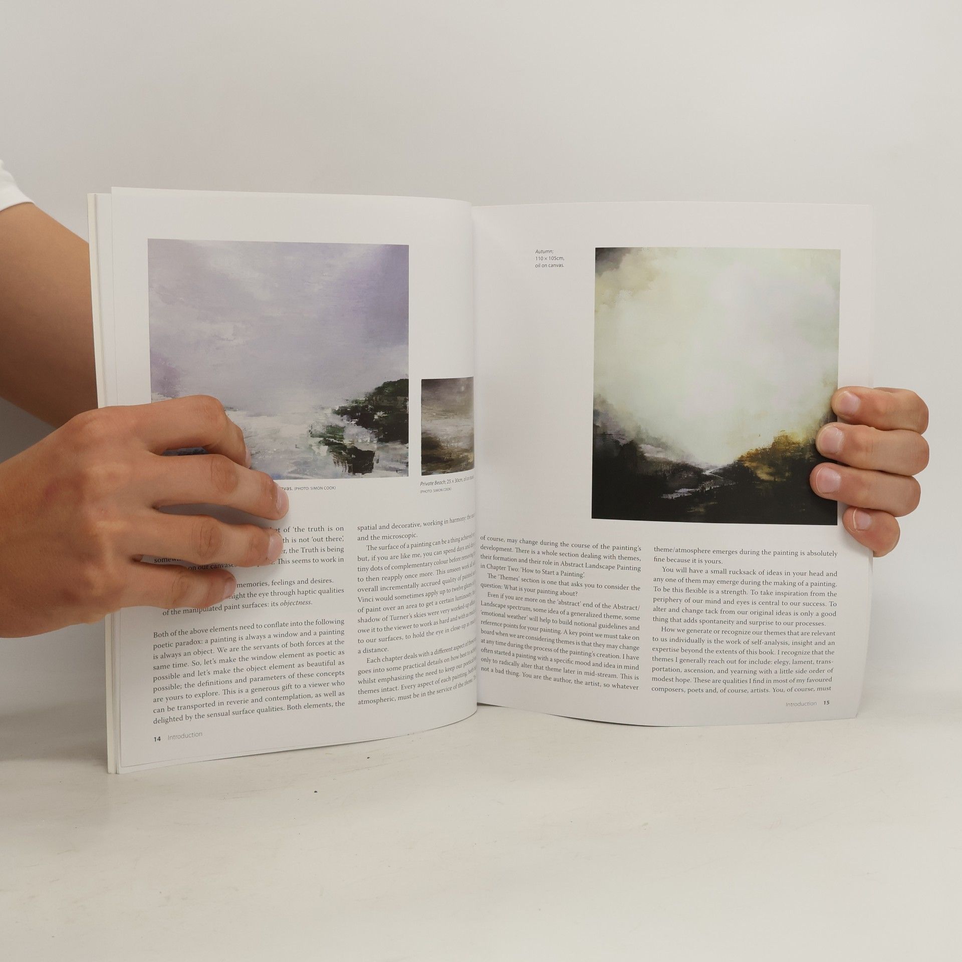 Gareth Edwards Painting Abstract Landscapes