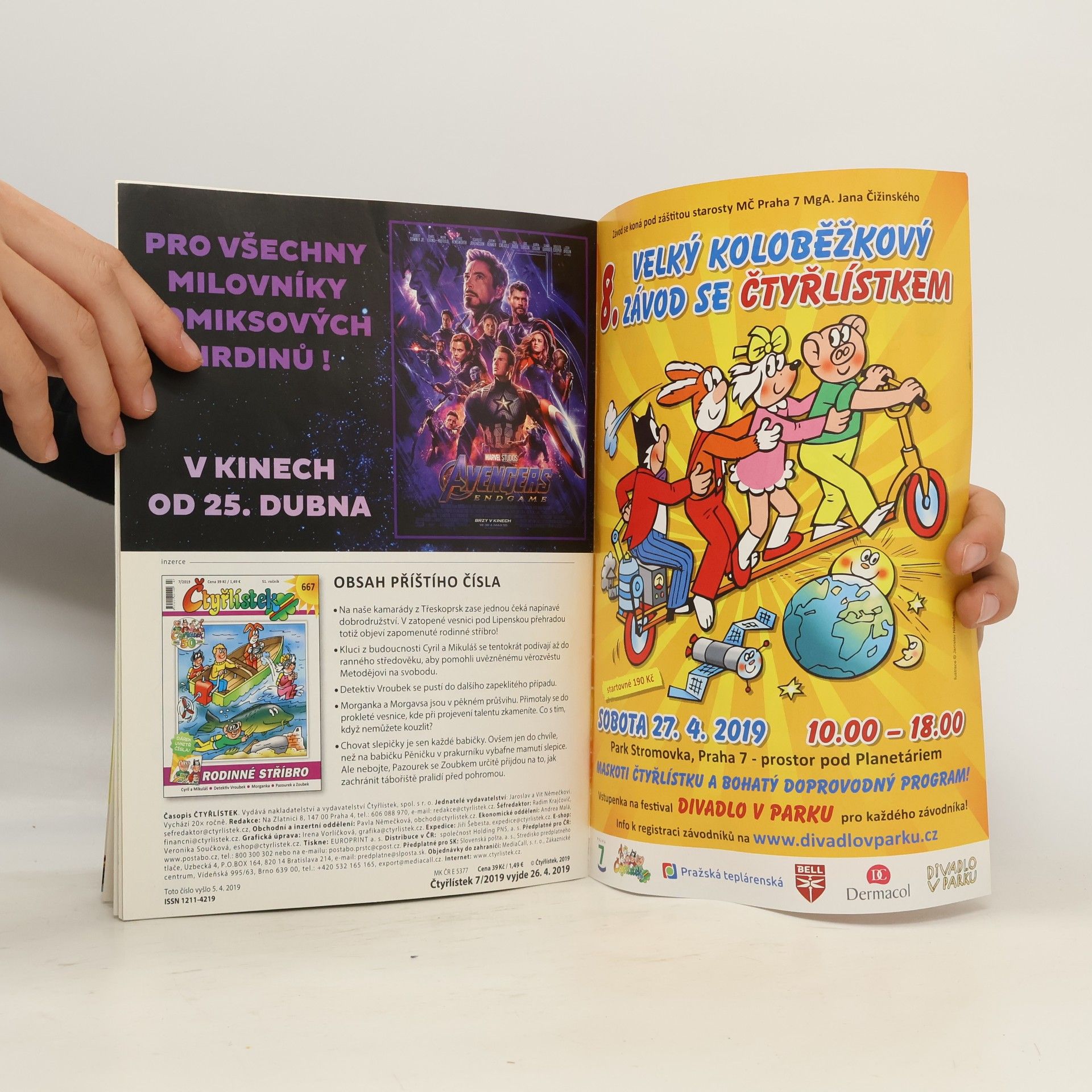 Kolektiv autorů Čtyřlístek 666. 6/2019