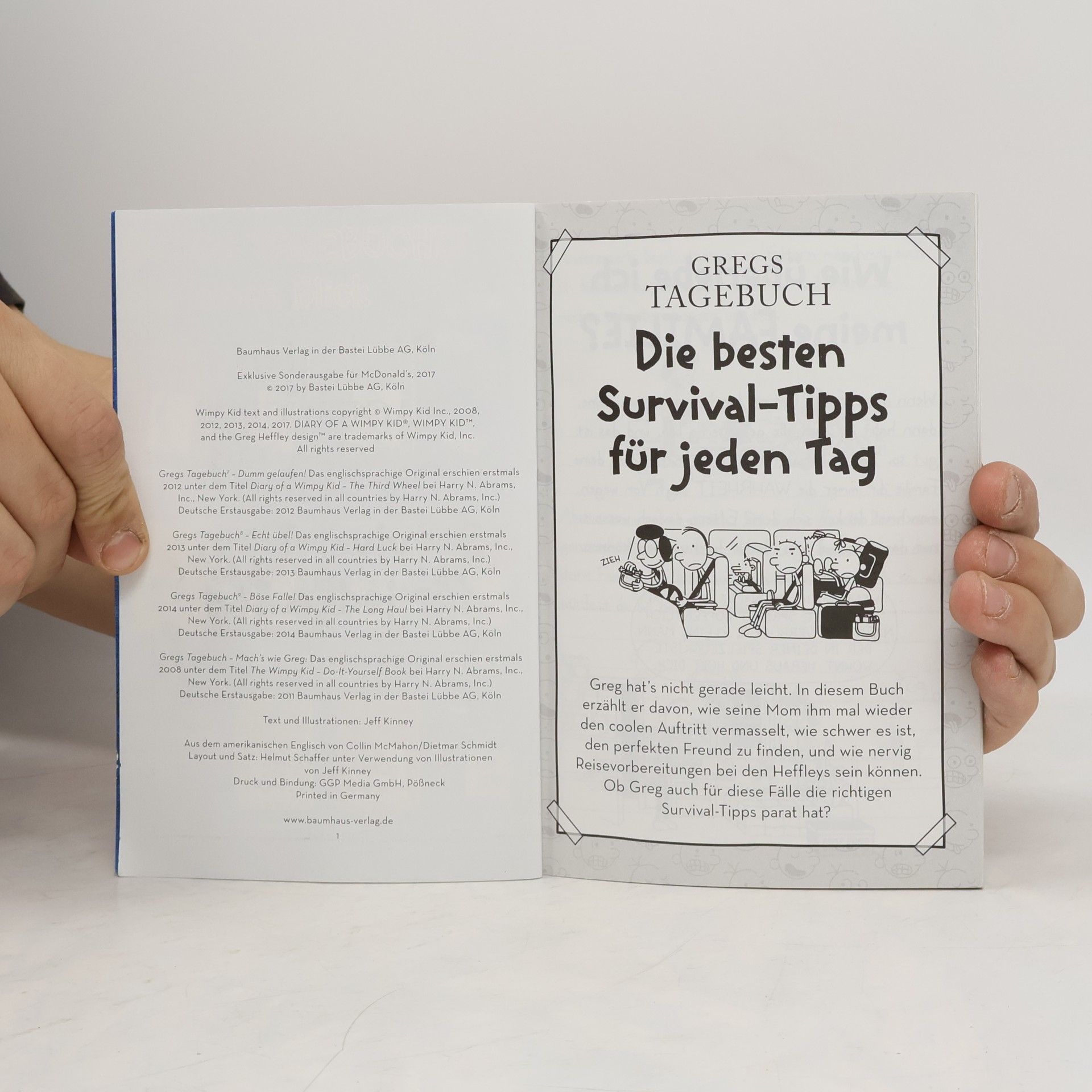 Jeff Kinney Gregs Tagebuch. Die besten Survival-Tipps für jeden Tag