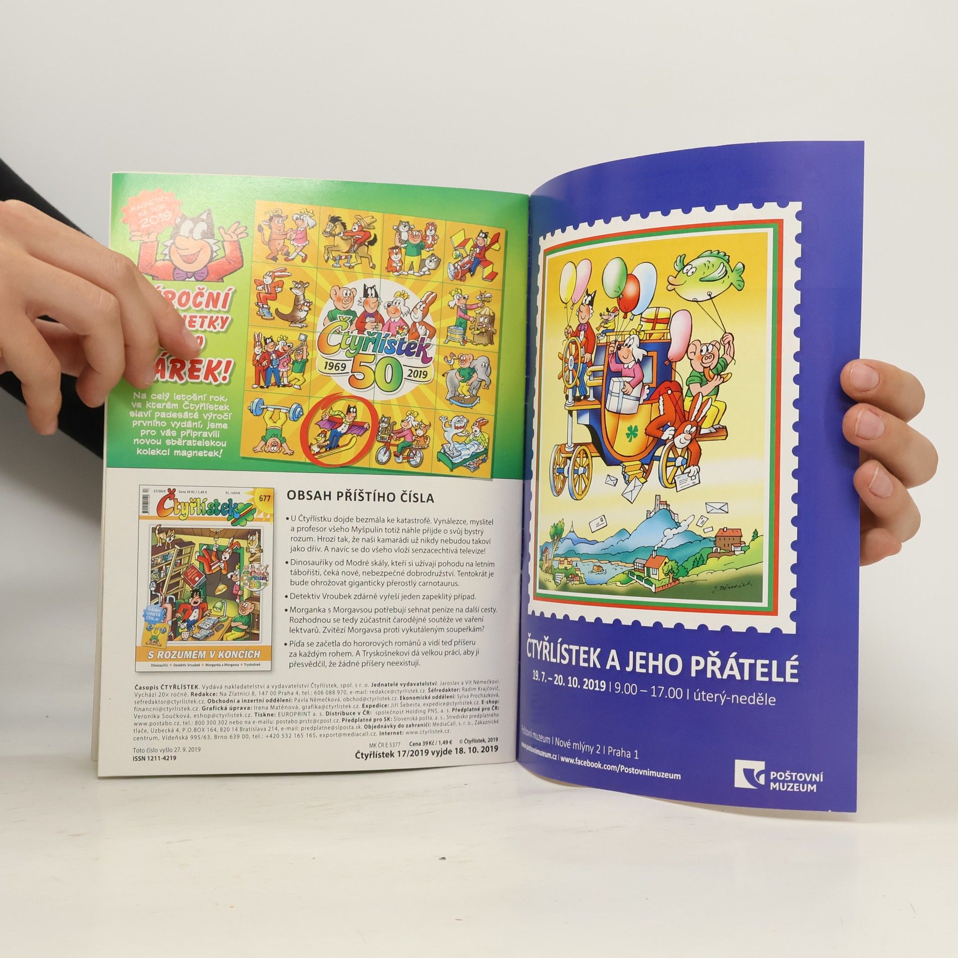 Autorenkollektiv Čtyřlístek 676. 16/2019