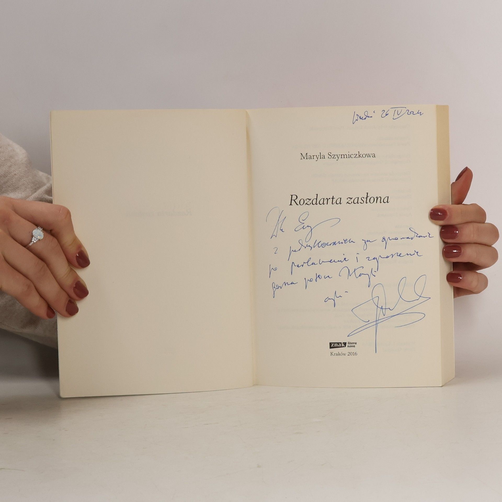 Jacek Dehnel Rozdarta zasłona