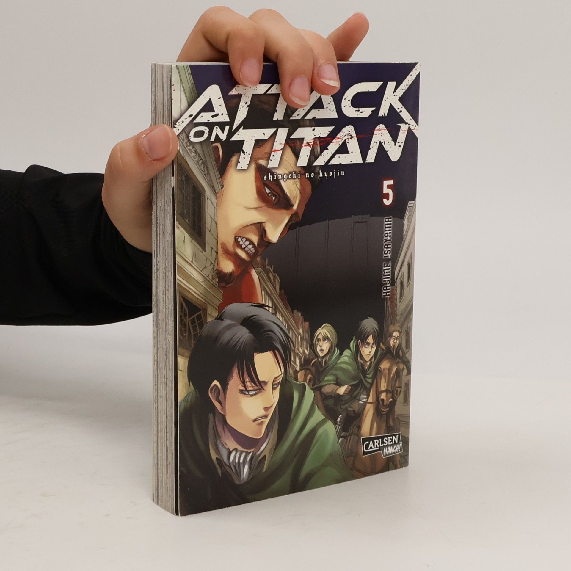 Hajime Isayama Attack on Titan. Box 1-5