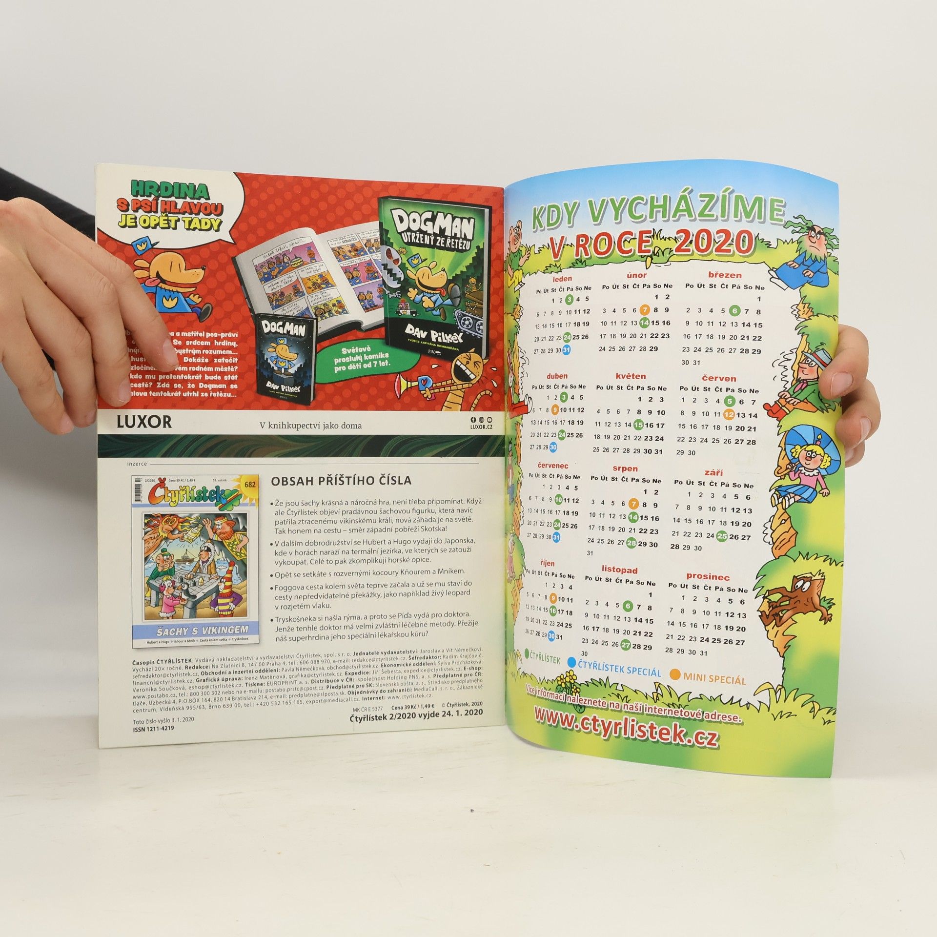 Autorenkollektiv Čtyřlístek 681. 1/2020