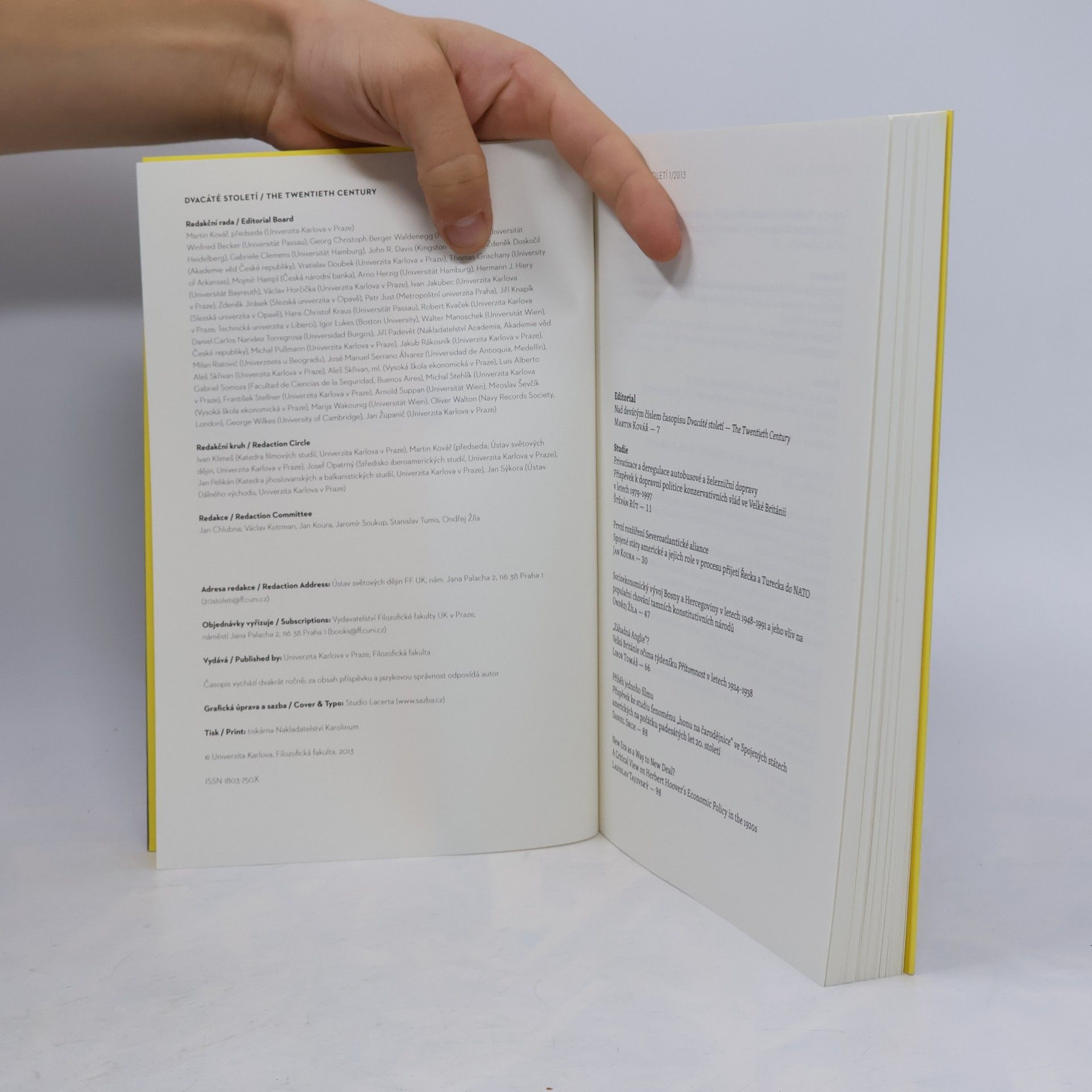 Various authors Dvacáté století. The Twentieth Century 2/2017