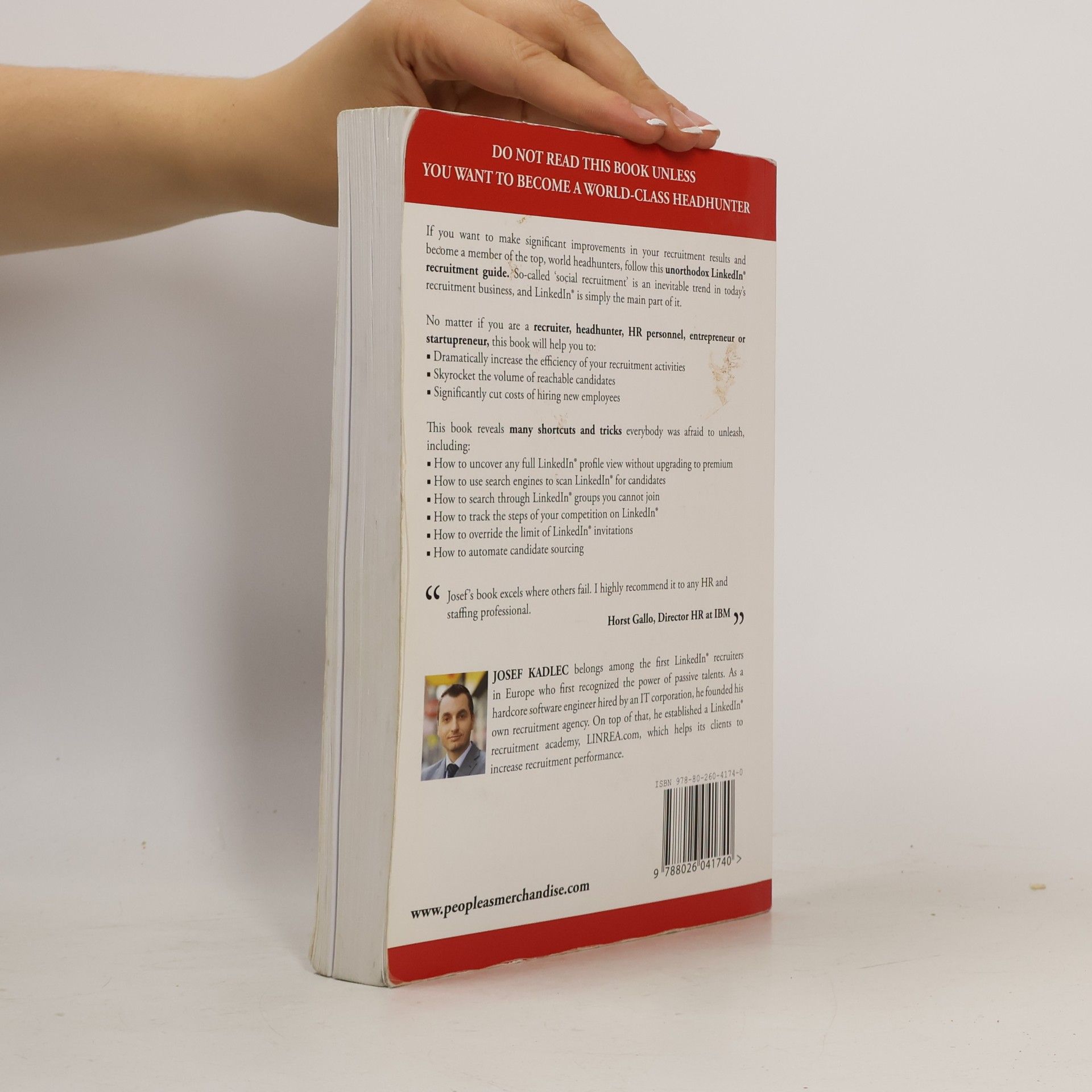 Josef Kadlec People as merchandise: Crack the code to Linkedin recruitment