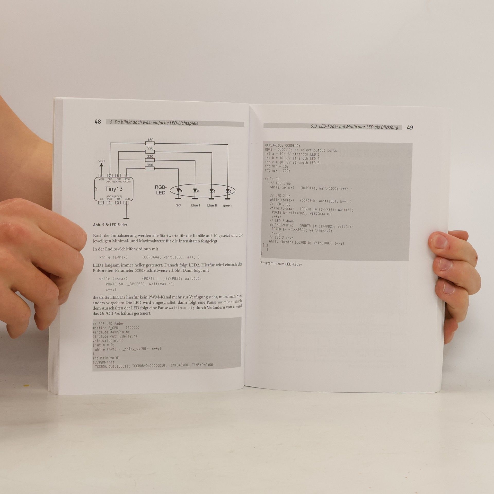 Günter Spanner AVR-Mikrocontroller in C programmieren