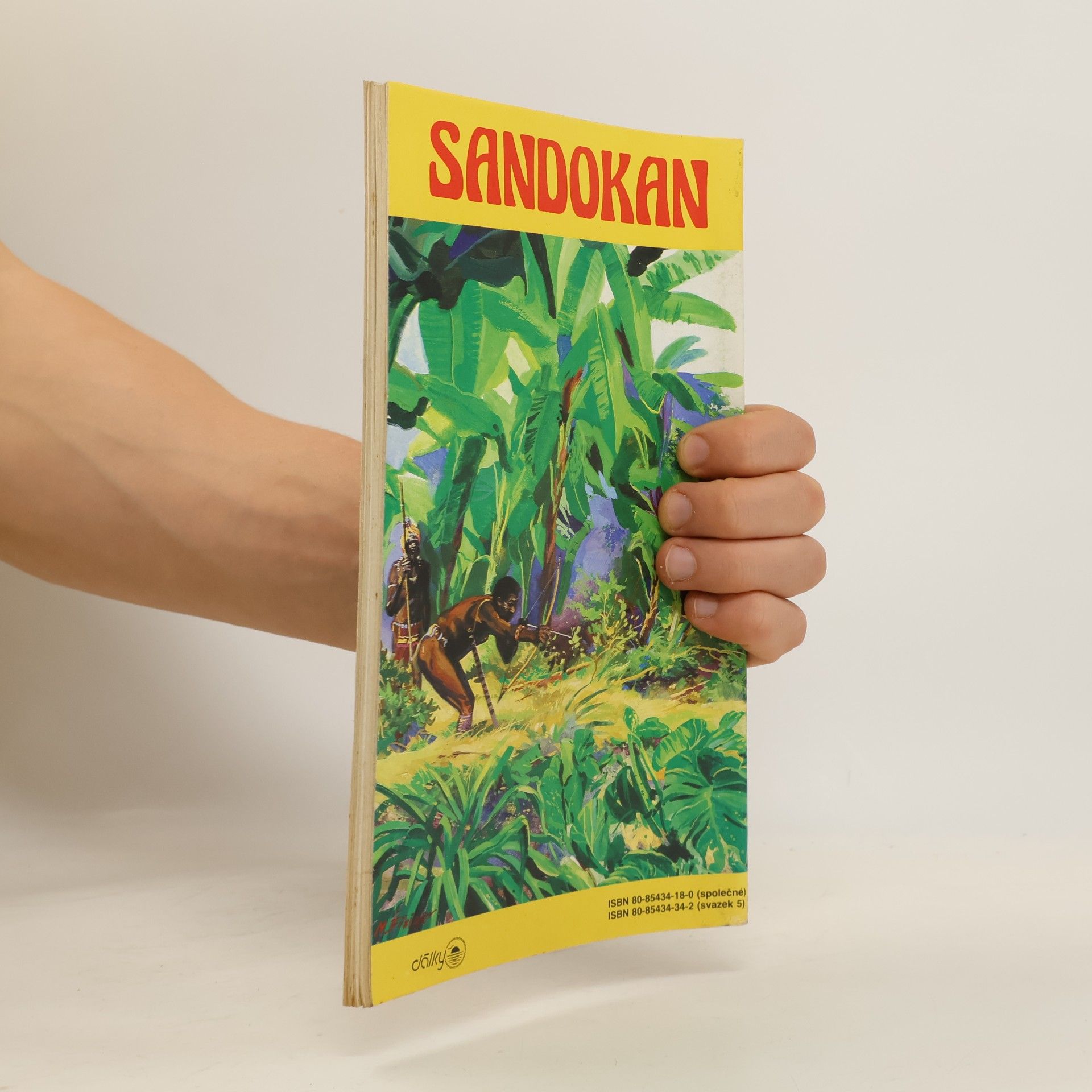 Emilio Salgari Sandokan 5. Záhada podzemního města