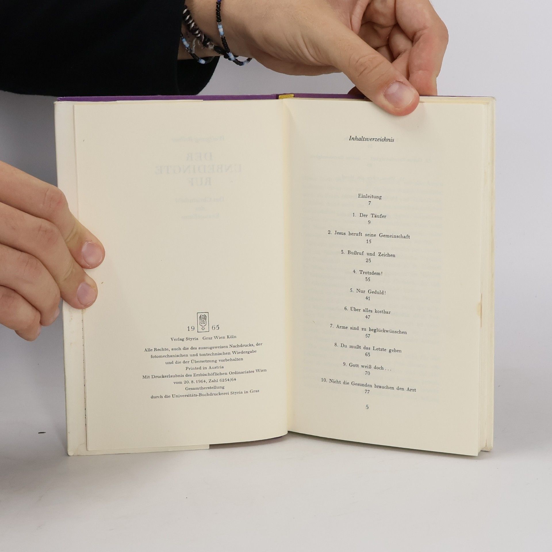 Wolfgang Beilner Der unbedingte Ruf
