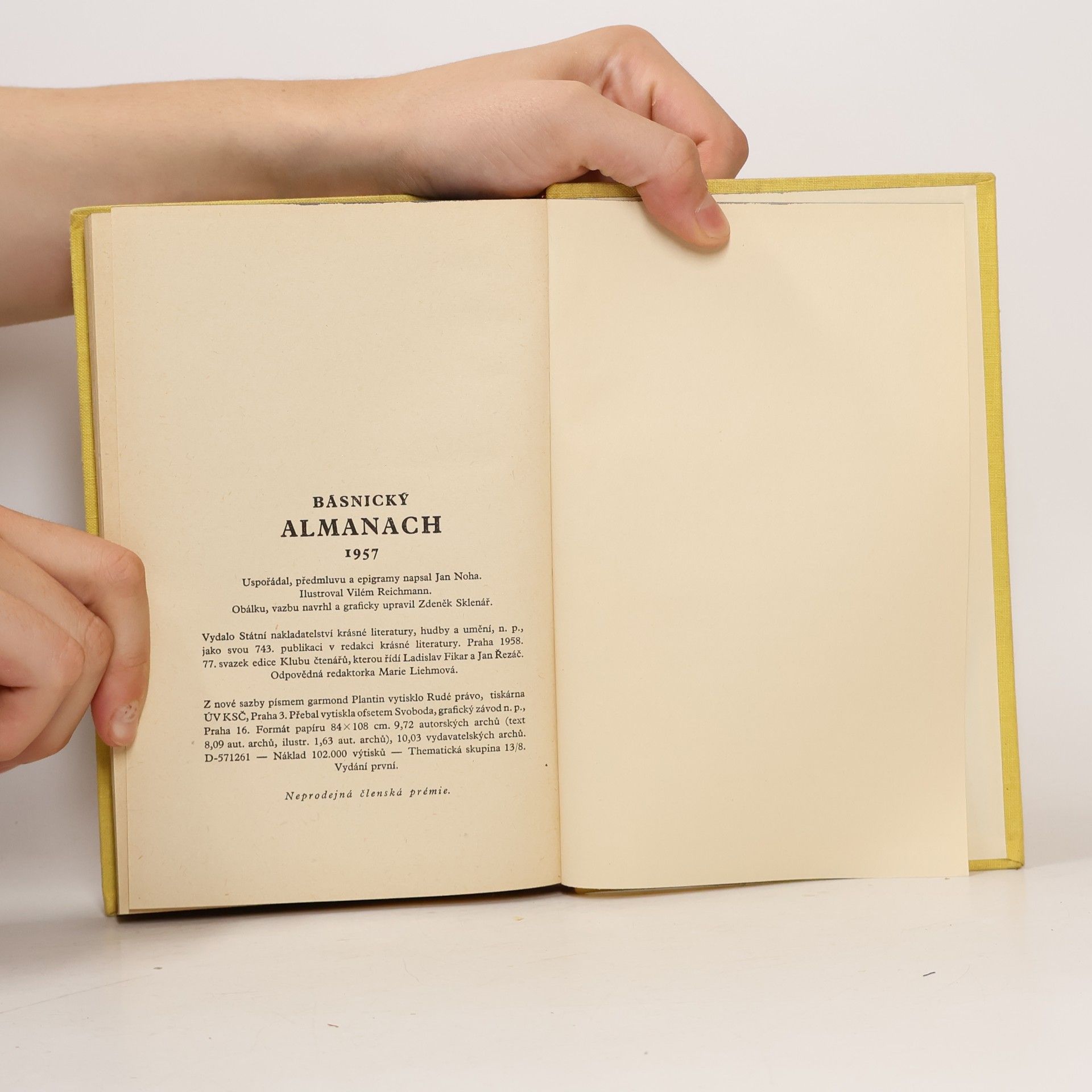 Autorenkollektiv Básnický almanach 1957