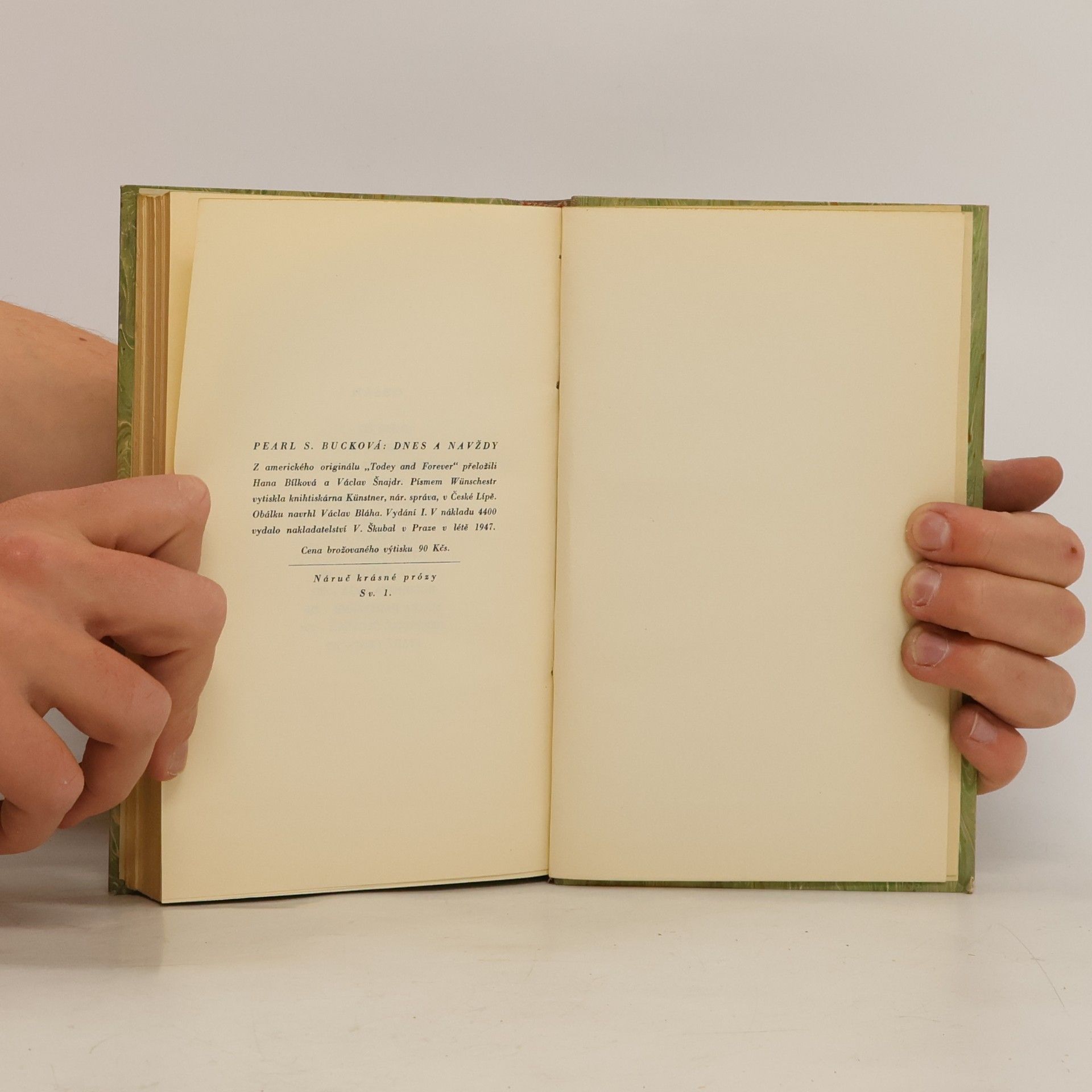 Pearl S. Buck Dnes a navždy