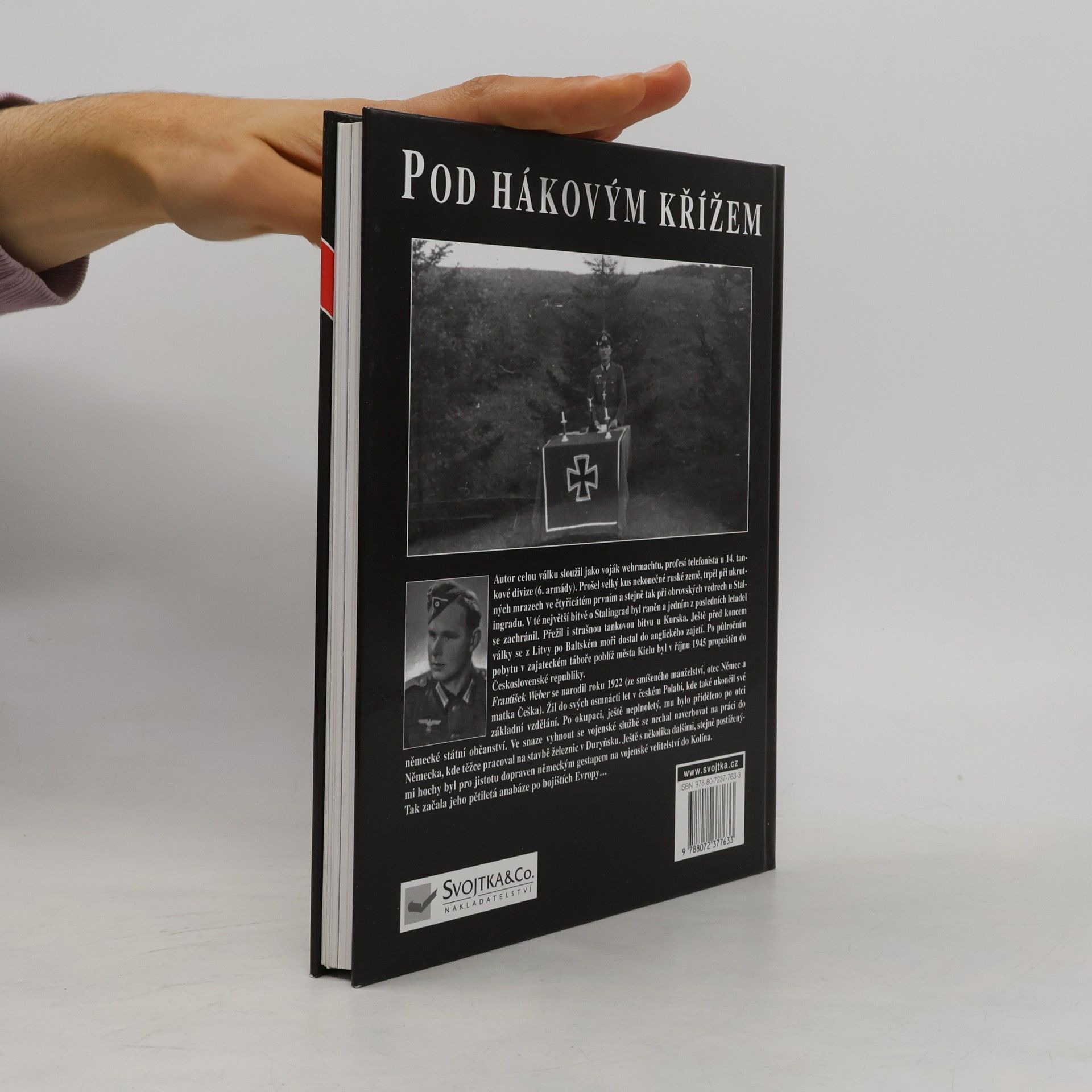 František Weber Pod hákovým křížem