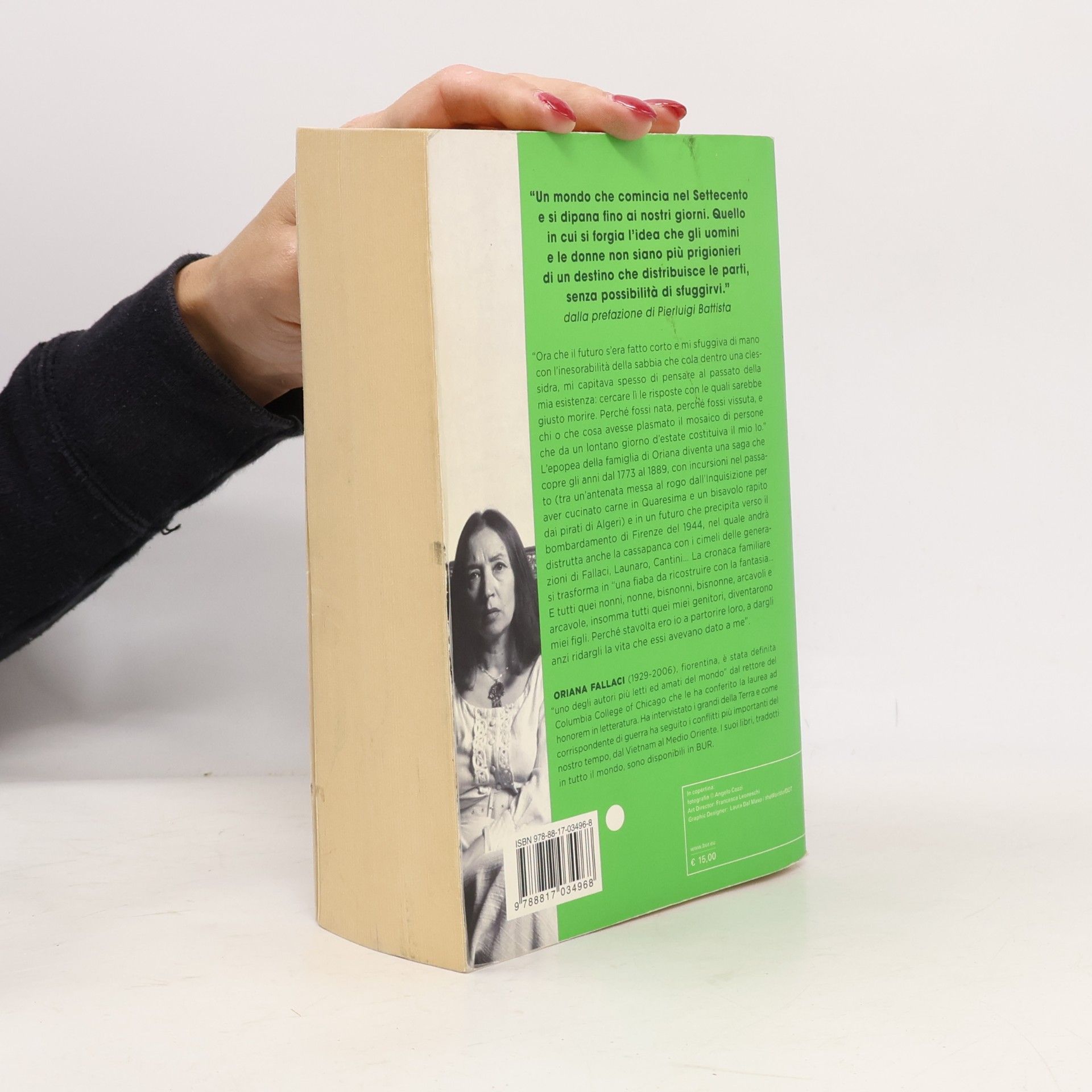 Oriana Fallaci Un cappello pieno di ciliege