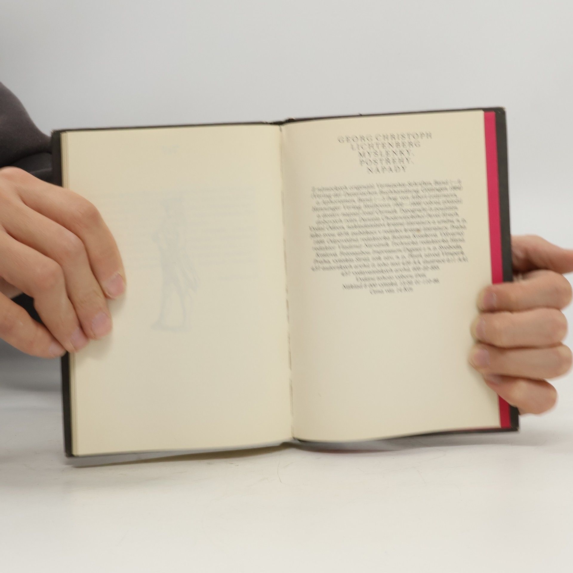 Georg Christoph Lichtenberg Myšlenky, postřehy, nápady