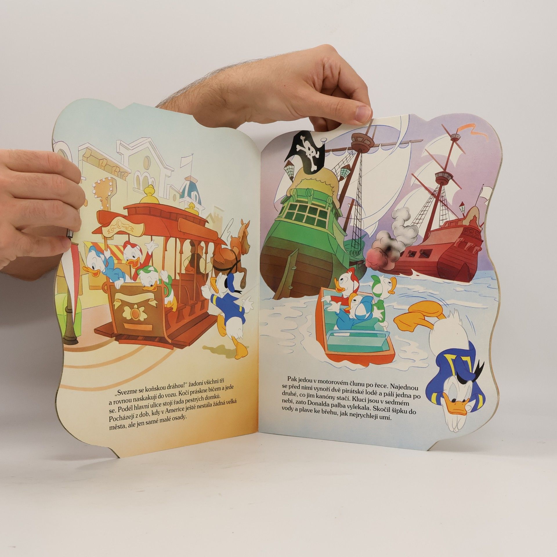 Walt Disney Donald v Disneylandu